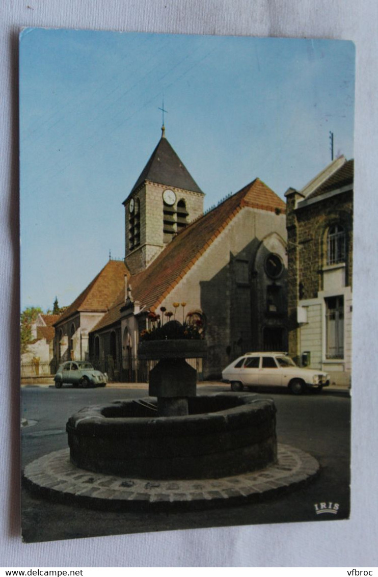 Cpm 1976, la Ferté Gaucher, église saint Romain, Seine et Marne 77