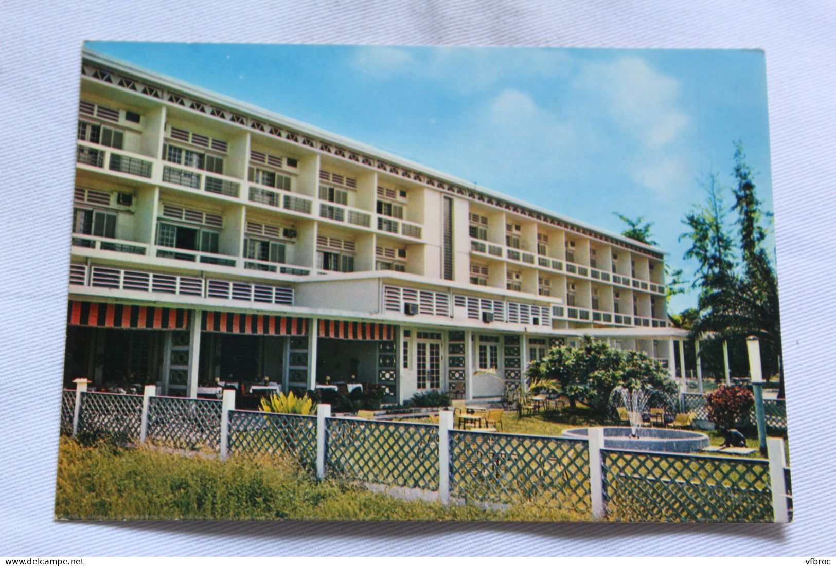 Cpm 1976, Pointe Noire, Atlantic palace, Congo