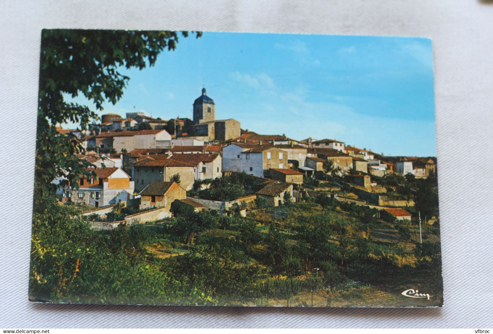 Cpm 1976, Saint Germain Laval, vue générale, Loire 42