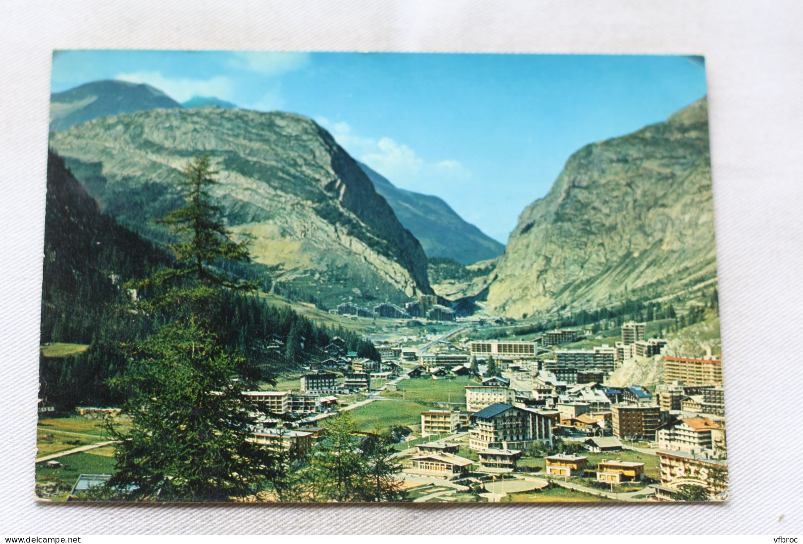 Cpm 1976, Val d'Isère, vue d'ensemble, la Daille, Savoie 73