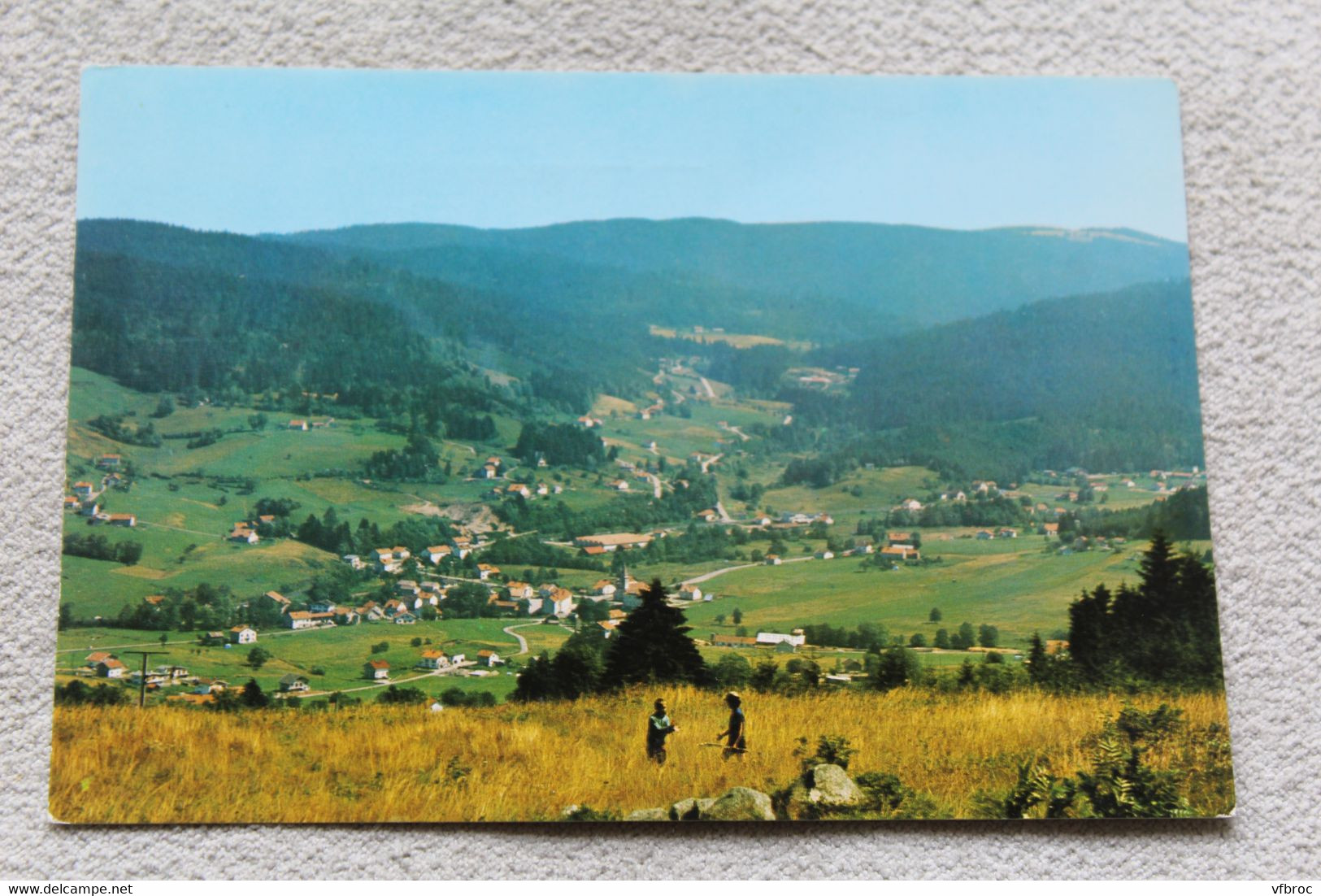 Cpm 1977, Xonrupt Longemer, vue générale, Vosges 88