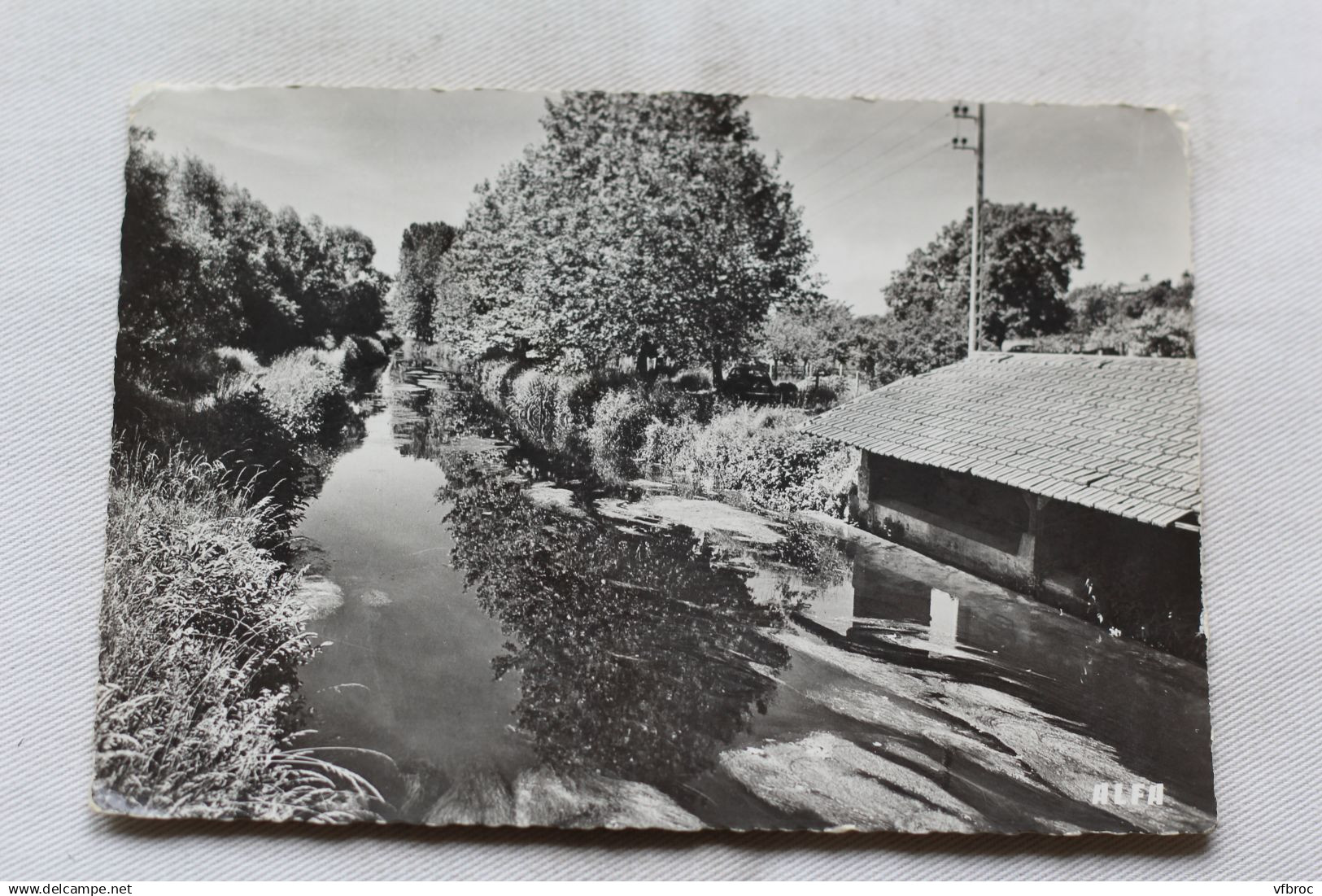 Cpm 1978, Sainte Geneviève des Bois, les bords de l'Orge, lavoir, Essonne 91