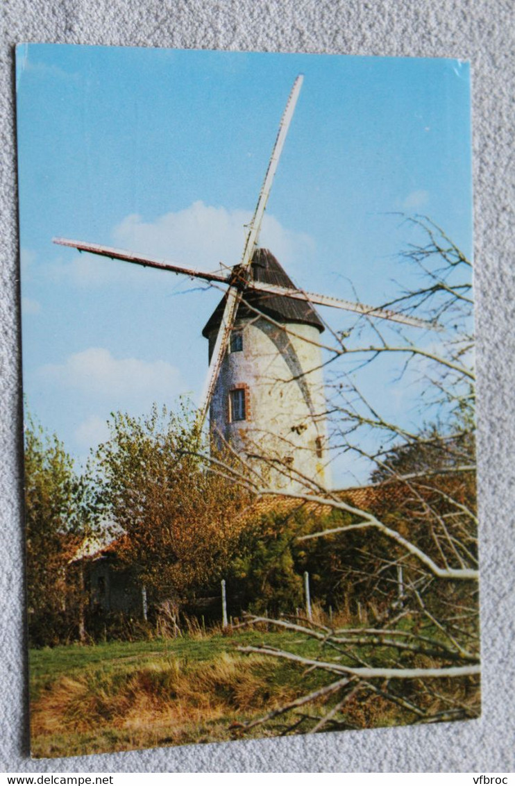 Cpm 1983, Saint Gilles croix de Vie, le moulin de Rairé, Vendée 85