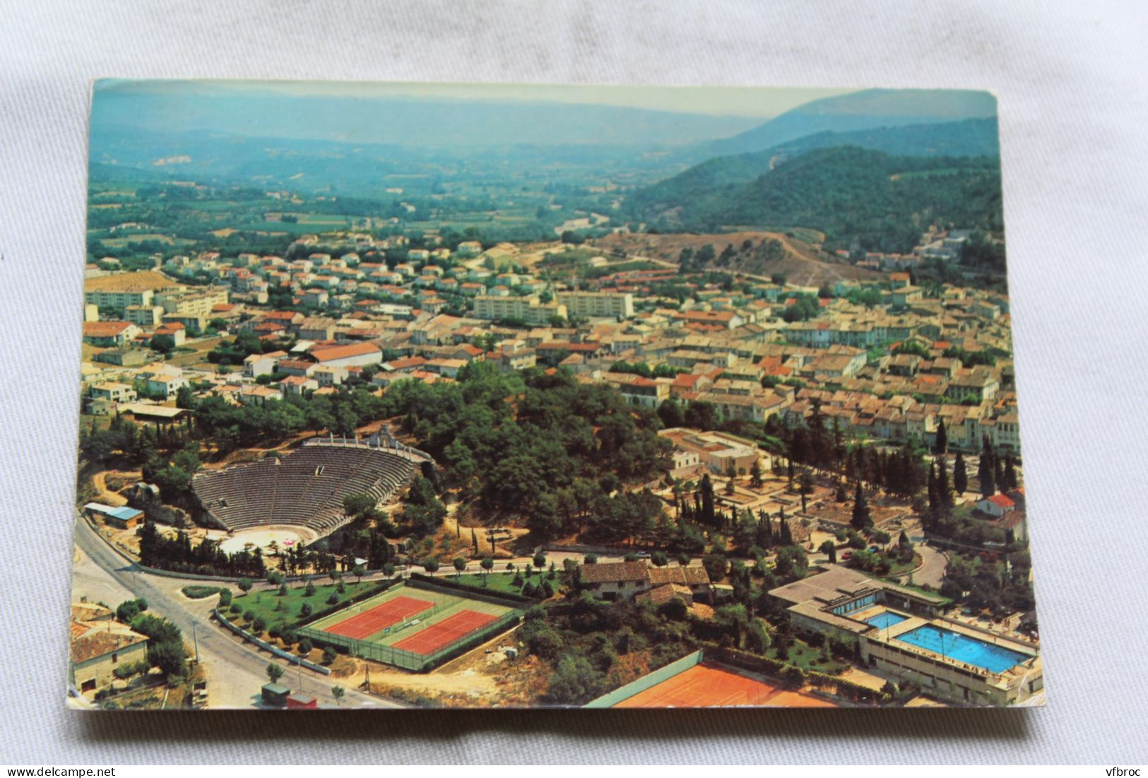 Cpm 1987, Vaison la Romaine, vue générale, Vaucluse 84