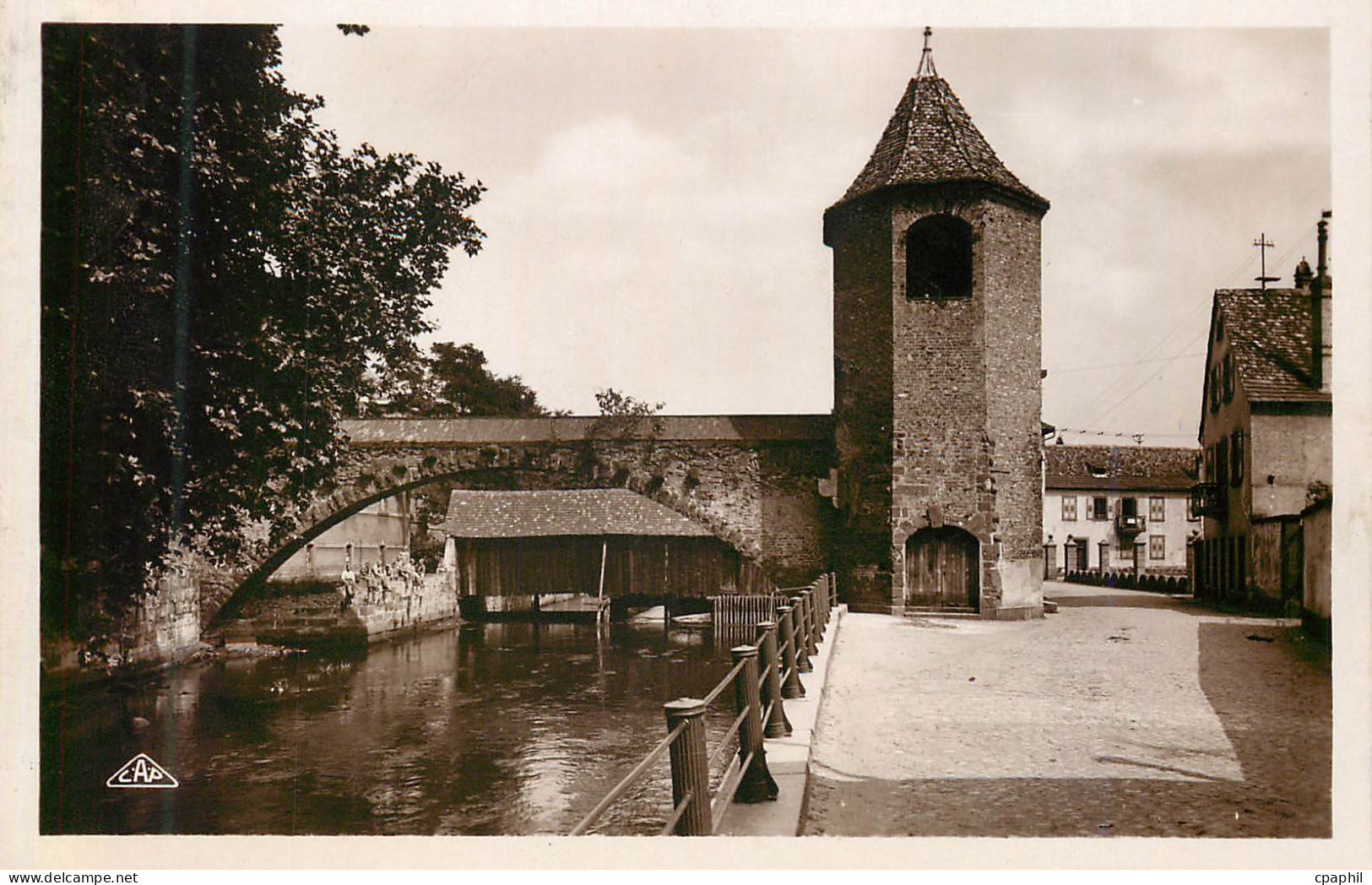 CPM 30 haguenau ancien pont sur la moder