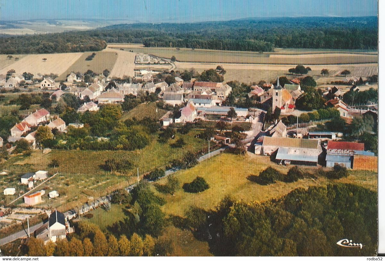 CPM - 89 - Yonne - Villebougis - Vue générale aérienne