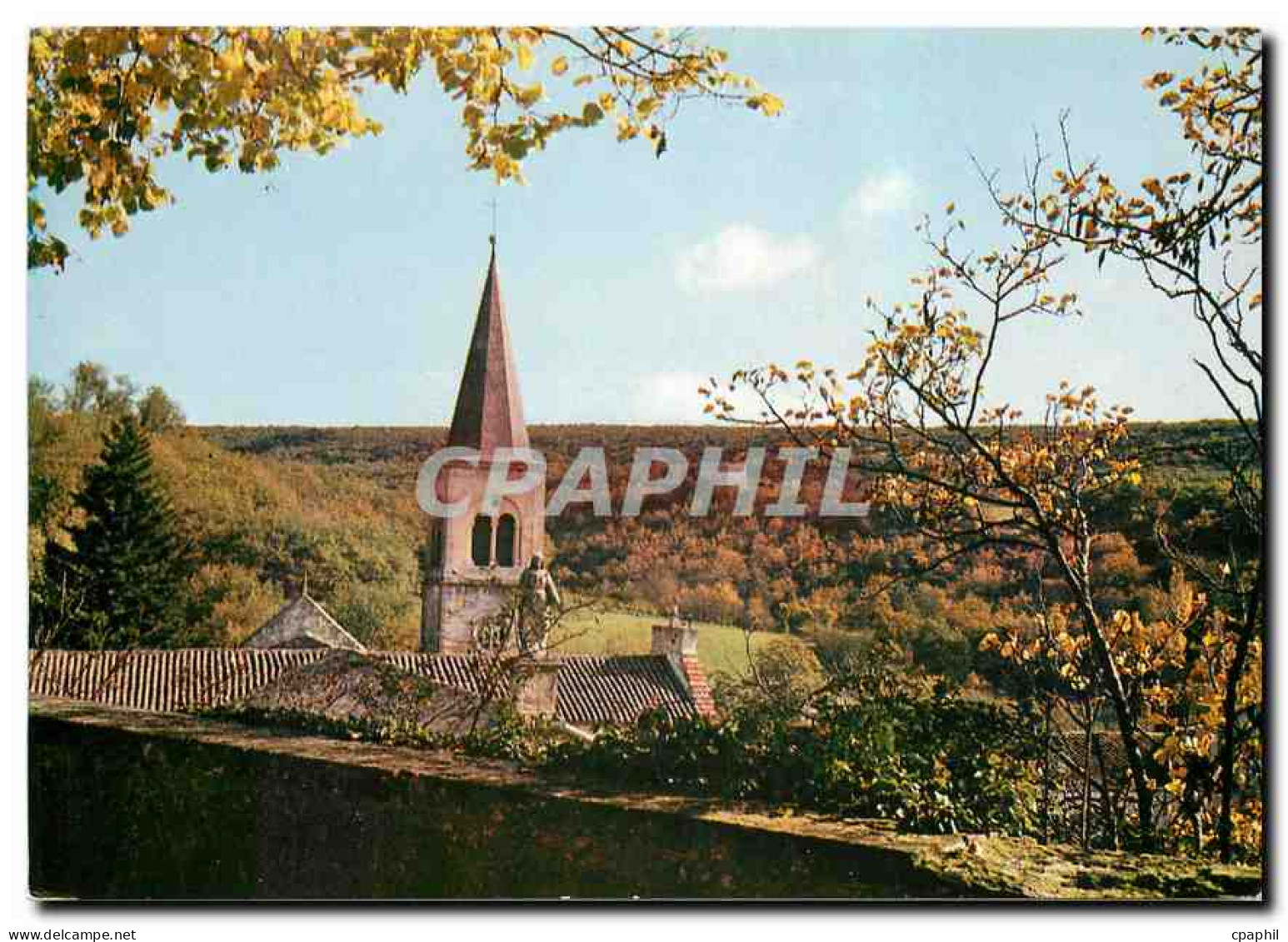 CPM Abbaye Notre Dame a'Aiguebelle par Grignan Drome Couleurs d'Automne