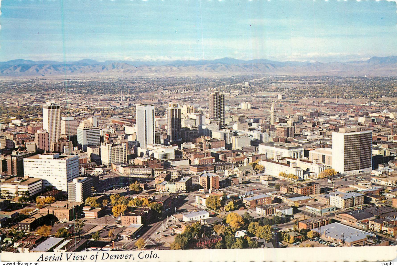 CPM Aerial View of Denver Colorado