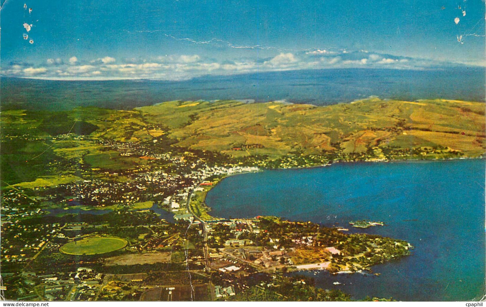 CPM Aerial view of Hilo Hawaii