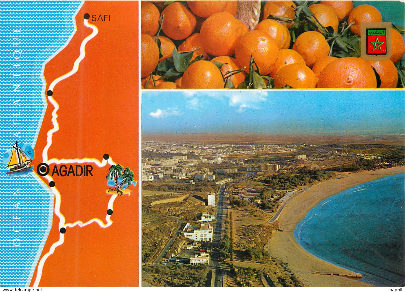 CPM Agadir Vue panoramique