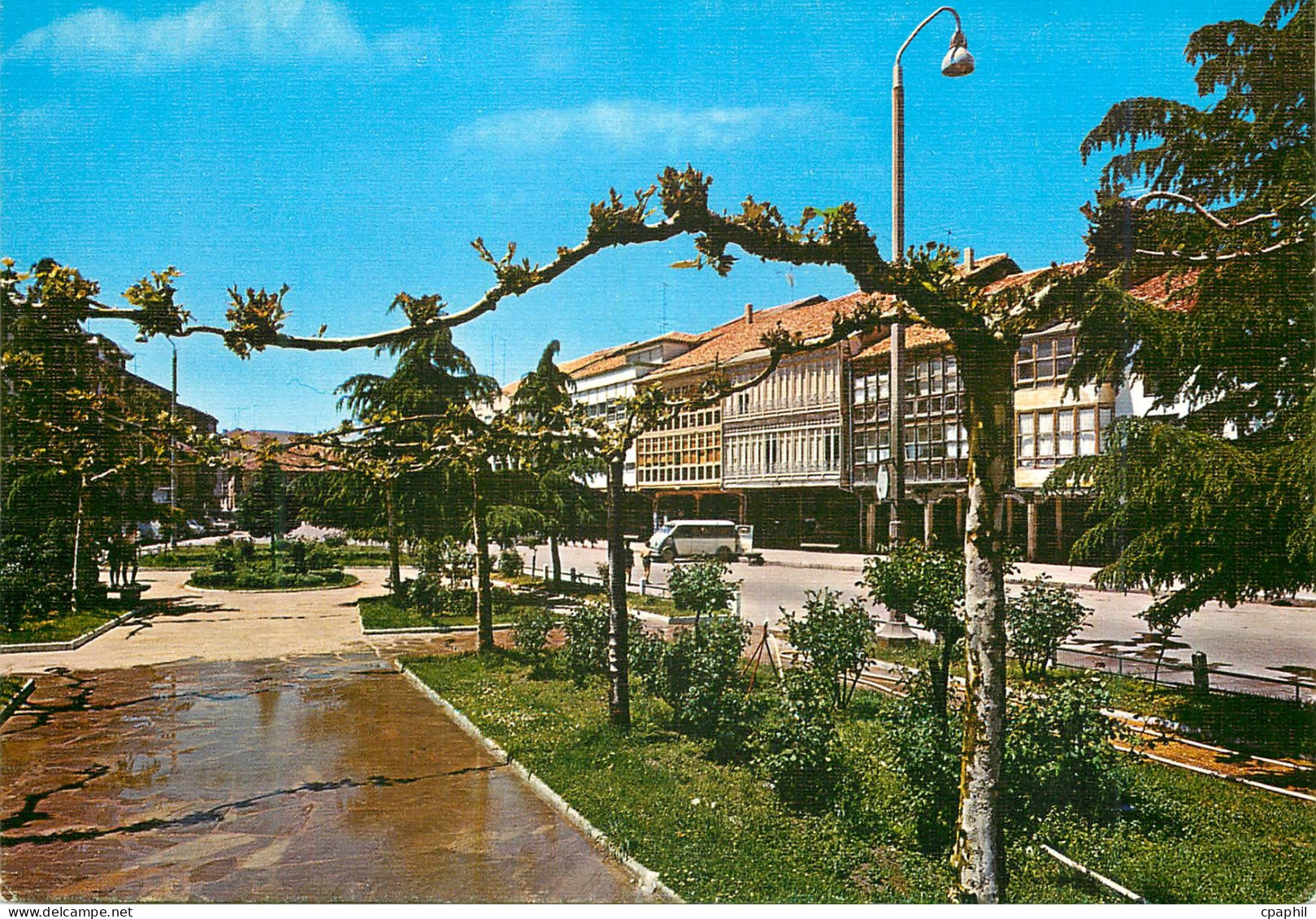 CPM Aguilar de Campoo Palencia Playa Mayor Vista parcial