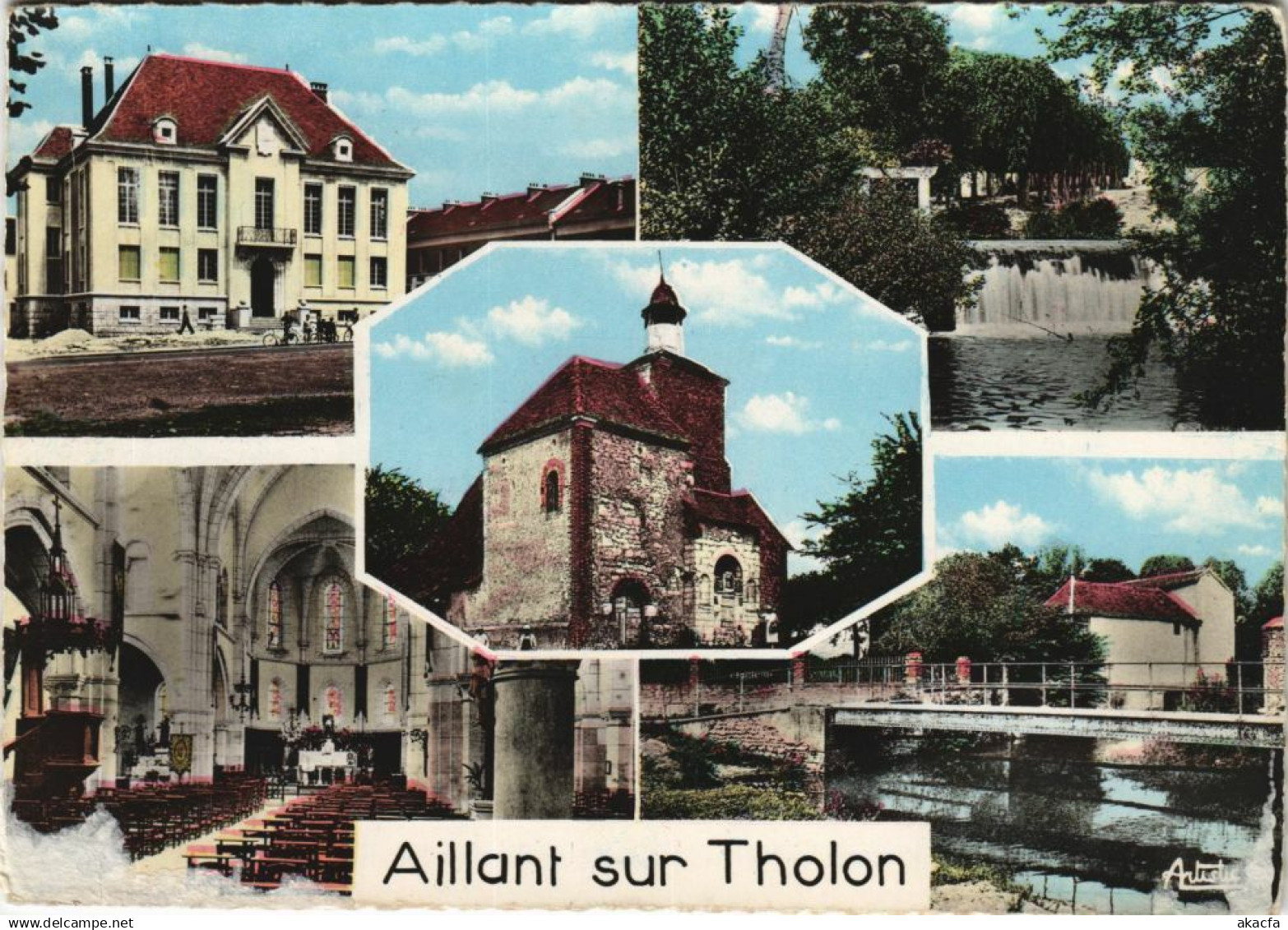 CPM AILLANT-sur-THOLON Scenes (1196655)