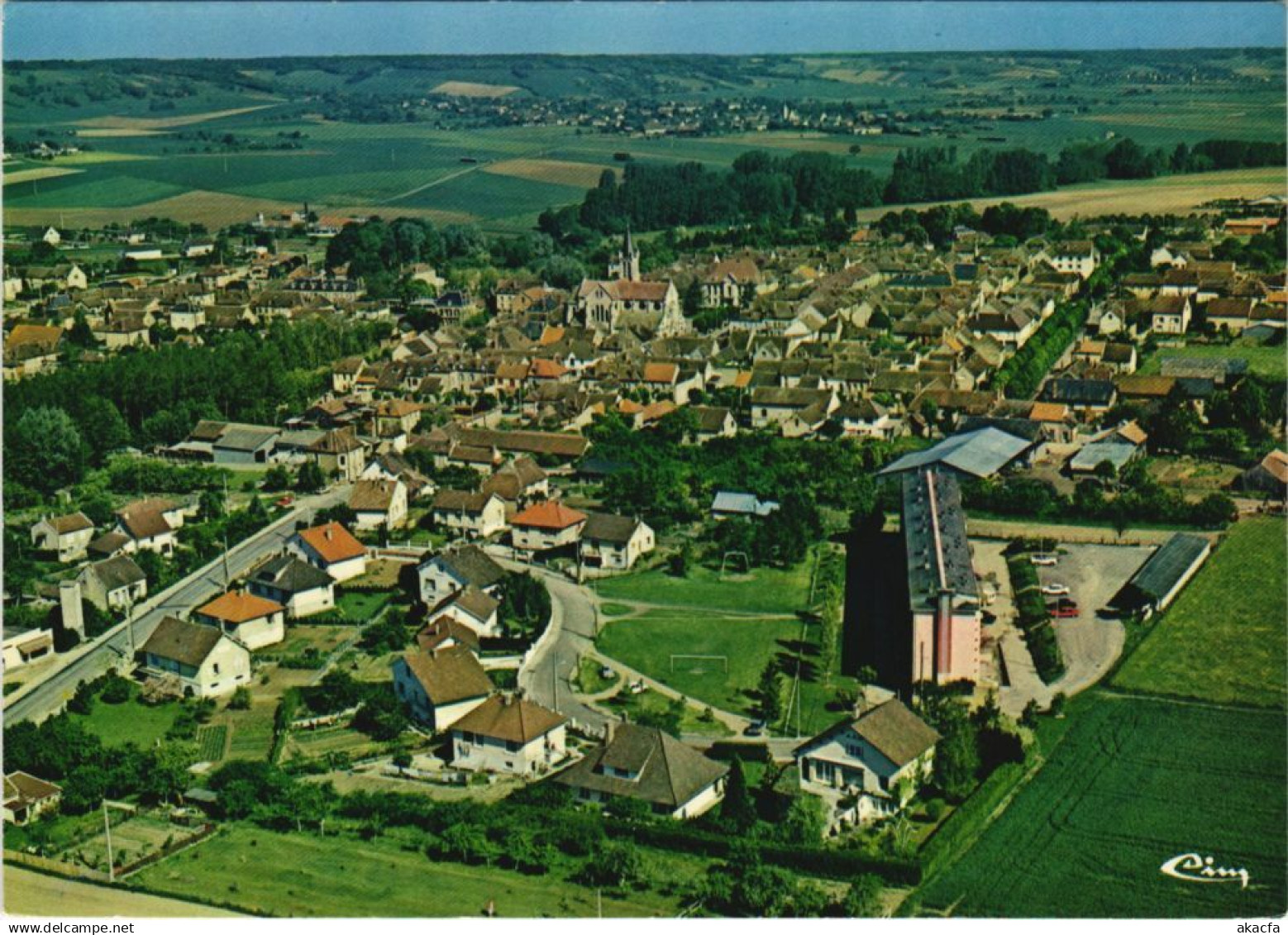 CPM AILLANT-sur-THOLON Vue Generale Aerienne (1196520)