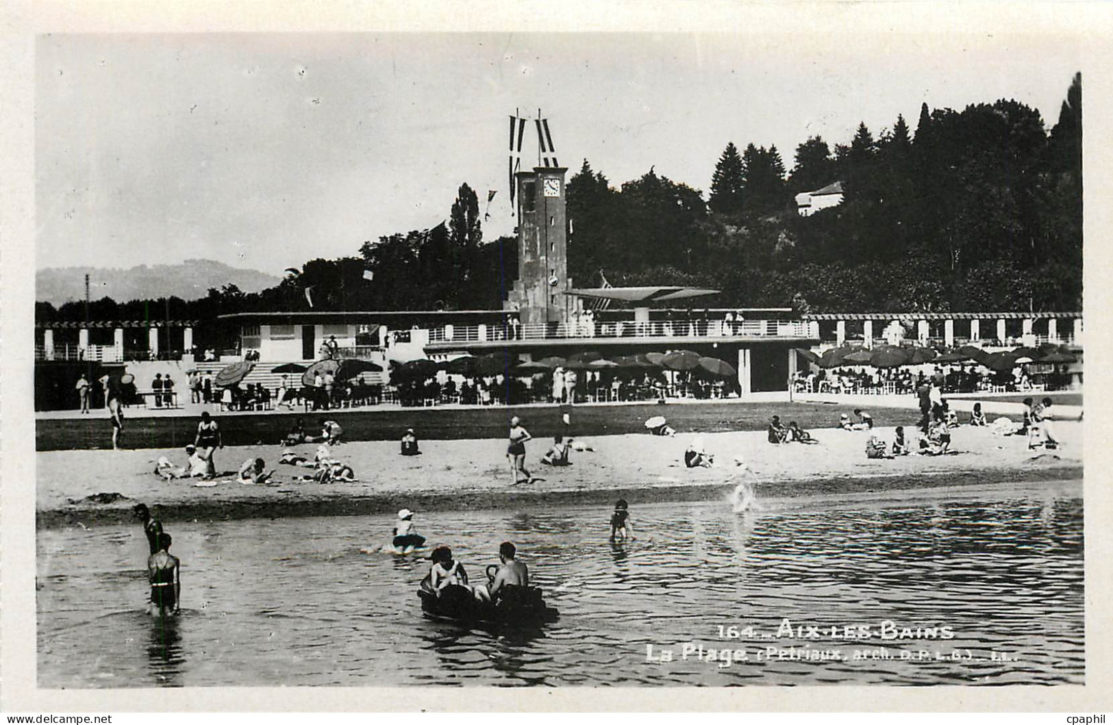 CPM AIX-LES-BAINS La plage