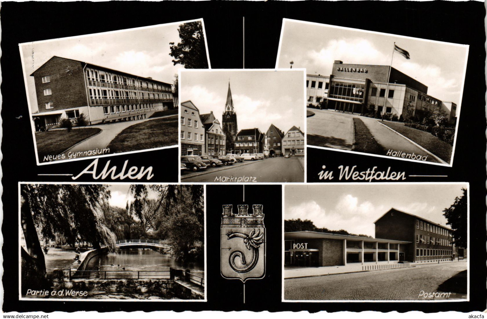 CPM AK AHLEN TOWN SCENES GERMANY (1436088)