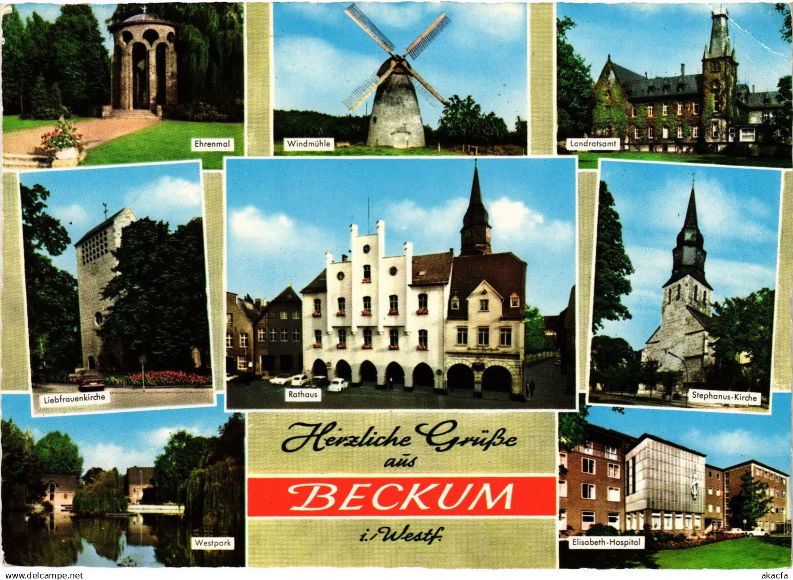CPM AK BECKUM SCENES GERMANY (1436078)