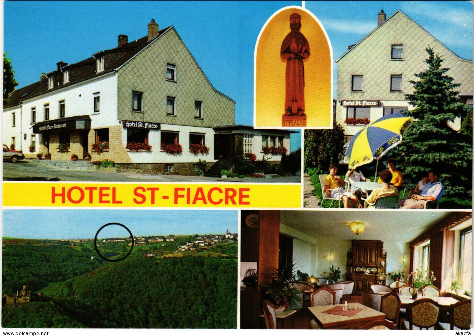 CPM AK Bourscheid Hotel St Fiacre LUXEMBOURG (1495406)