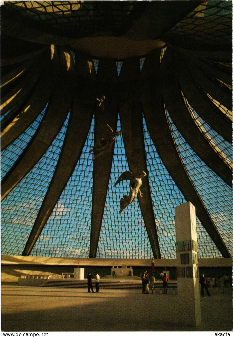 CPM AK Brasilia interior da Catedral BRAZIL (1463468)