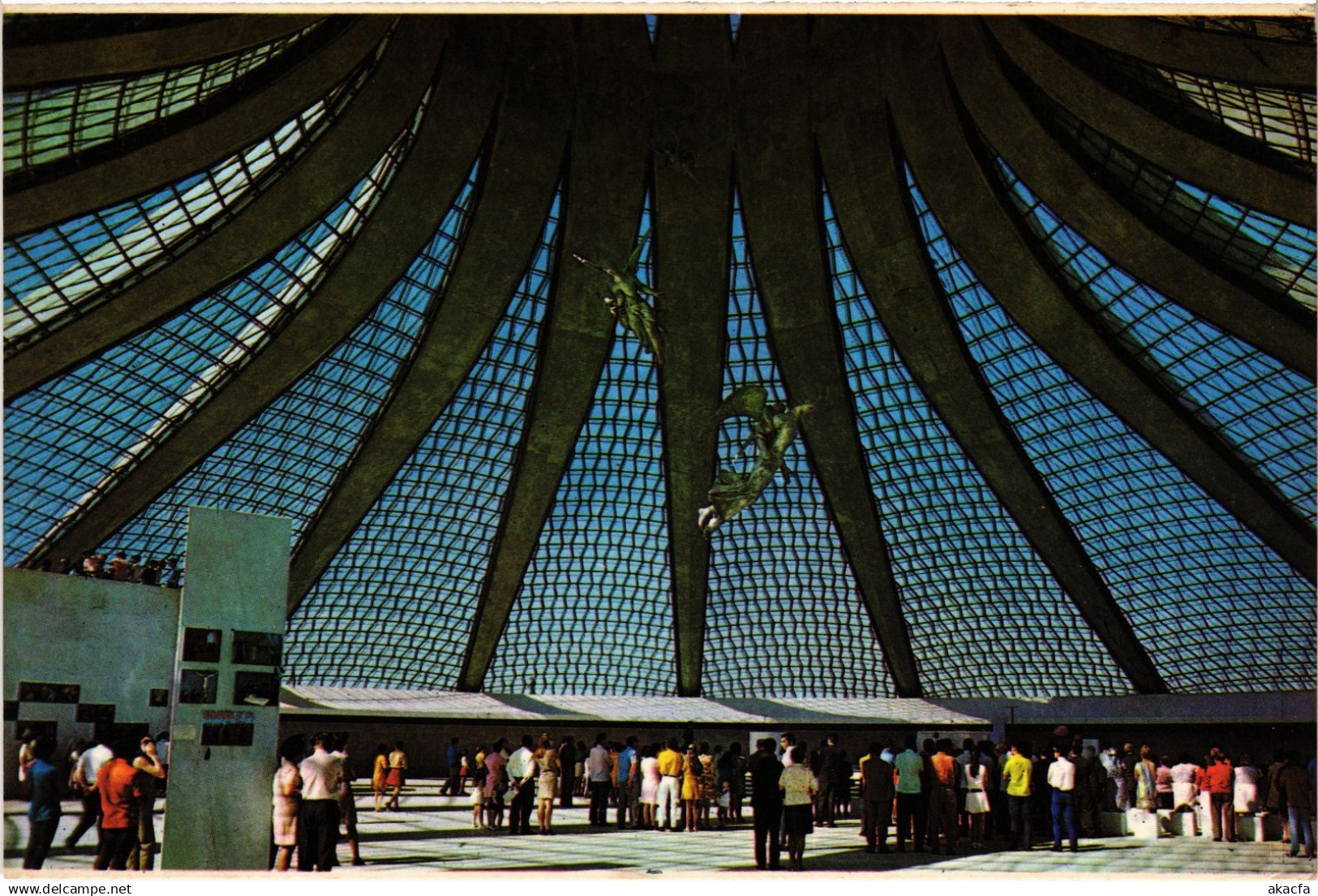 CPM AK Brasilia The Cathedral Aspect Inward BRAZIL (1463313)