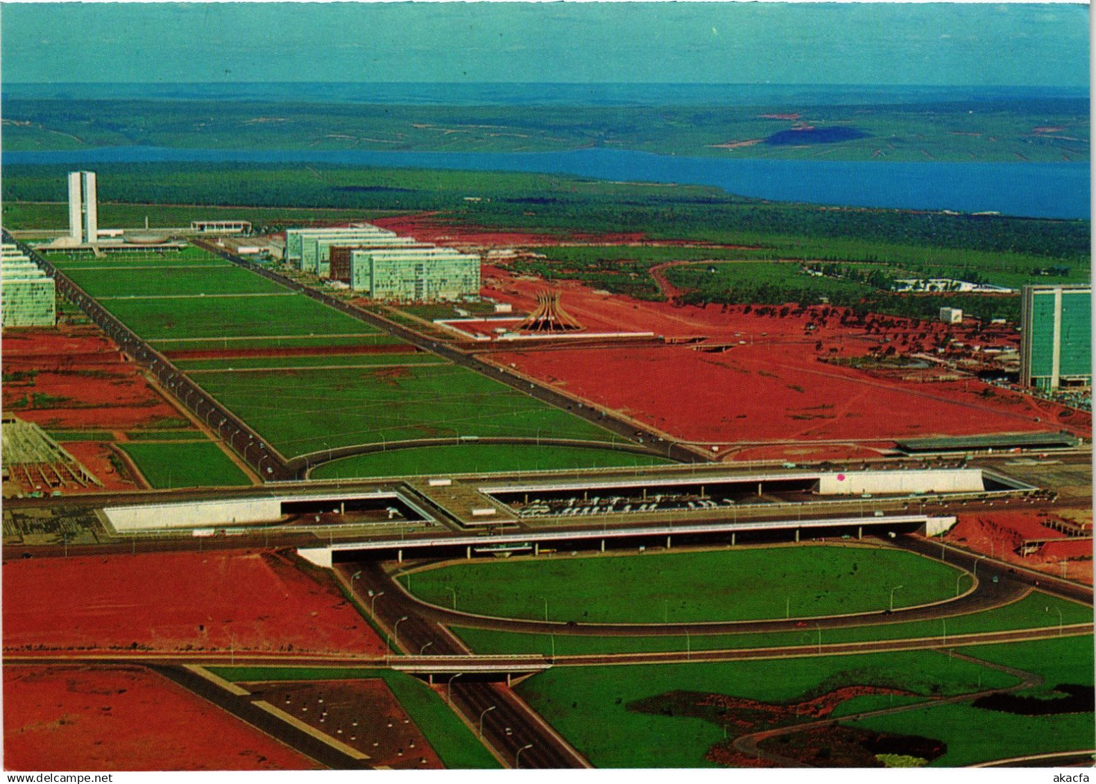 CPM AK Brasilia vista parcial BRAZIL (1463649)