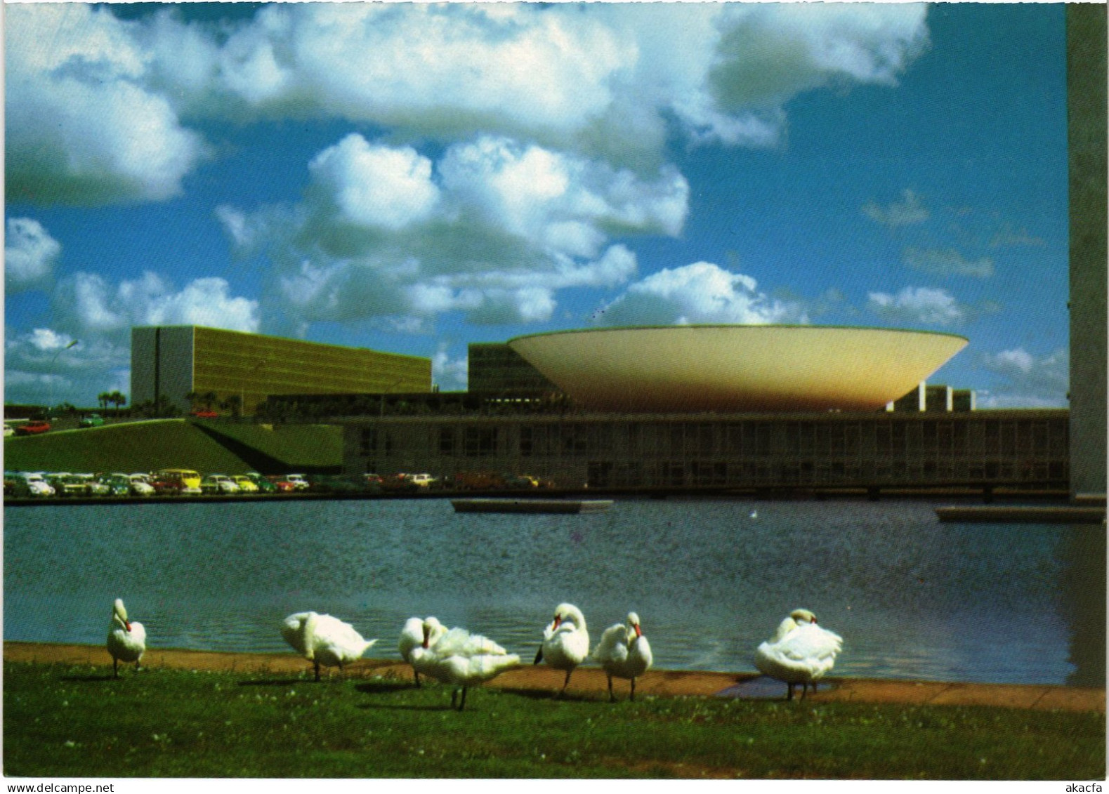 CPM AK Brasilia vista parcial do Congresso BRAZIL (1463652)