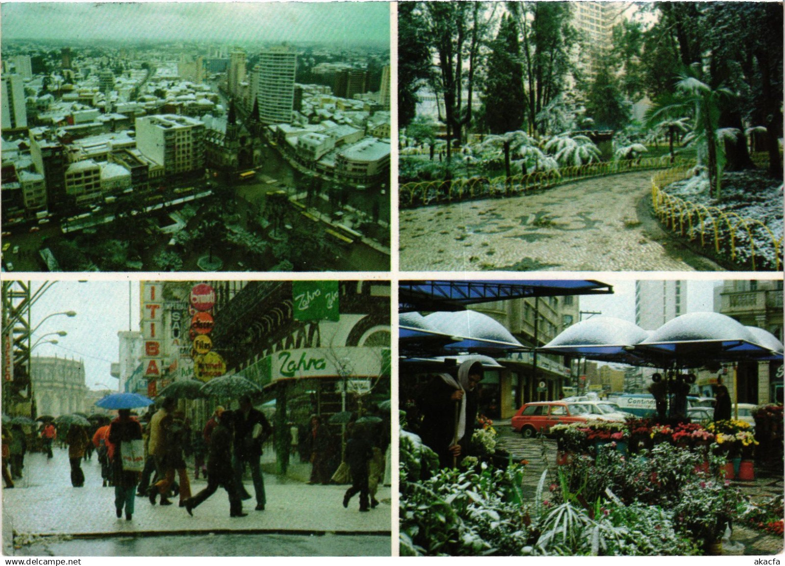 CPM AK Curitiba souvenir BRAZIL (1463256)