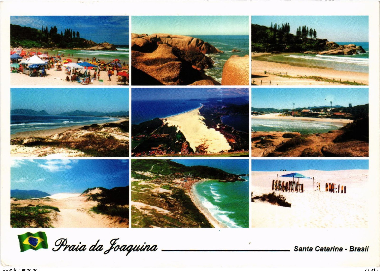CPM AK Florianopolis souvenir Praia da Joaquina BRAZIL (1463251)