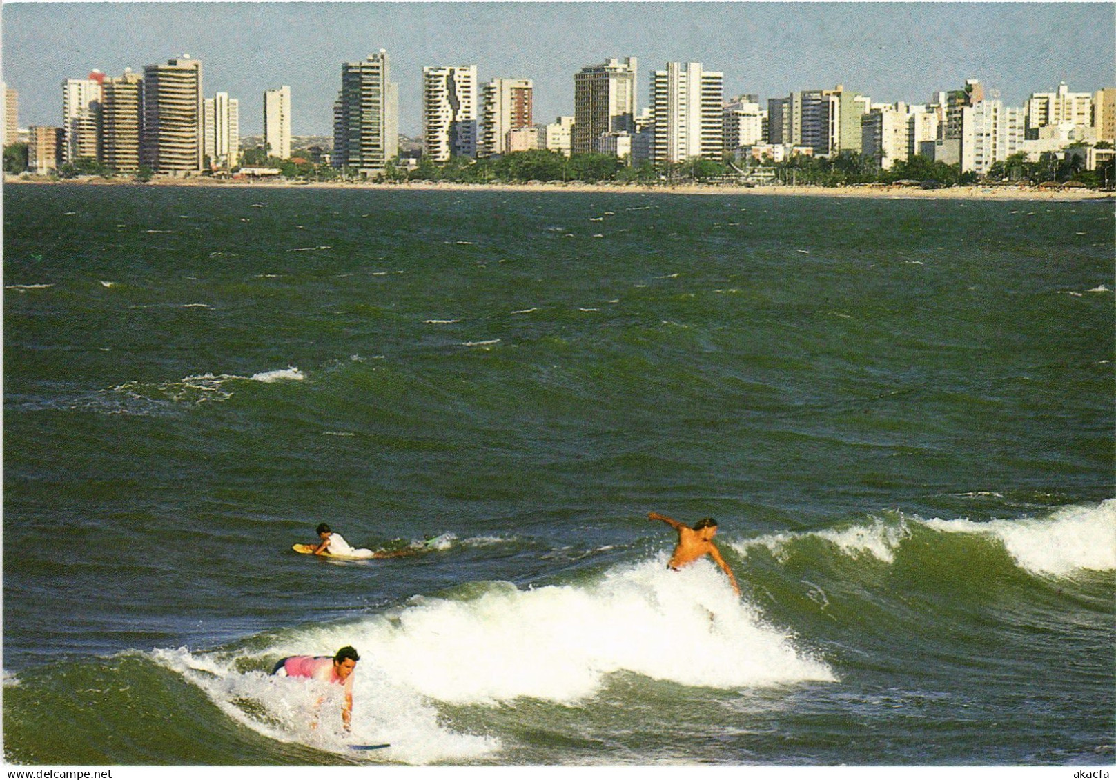CPM AK Fortaleza beach BRAZIL (1463736)