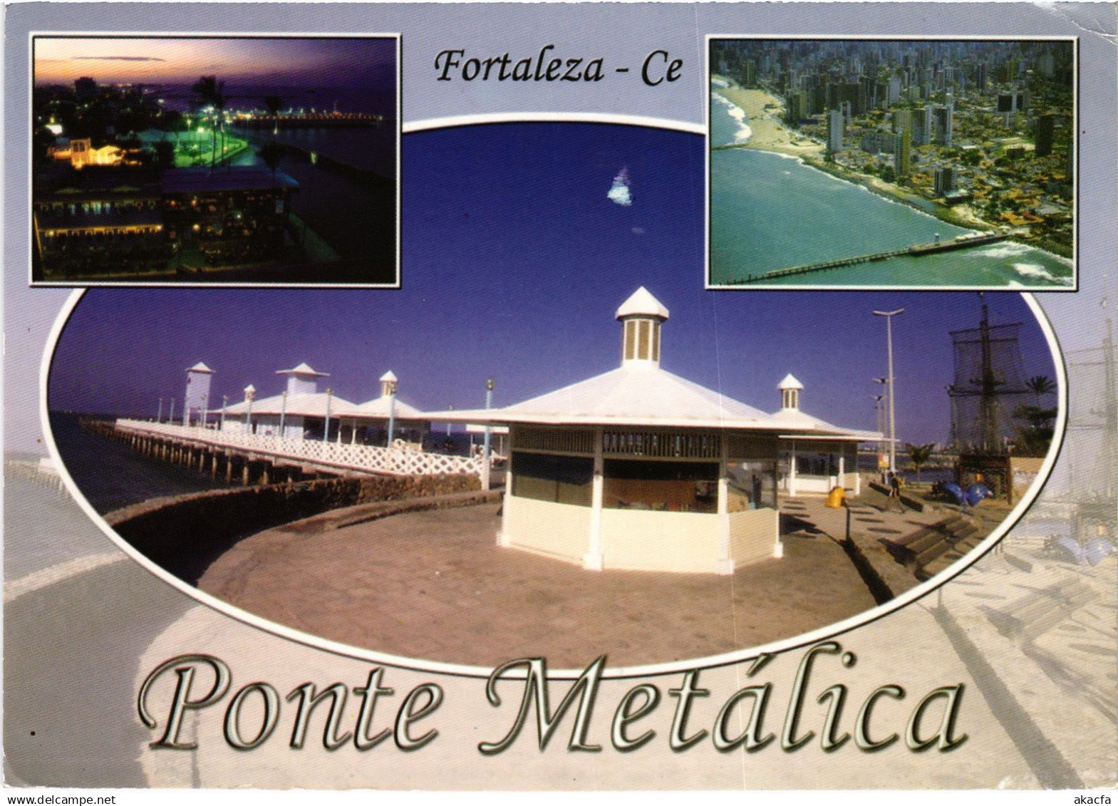 CPM AK Fortaleza souvenir BRAZIL (1463288)