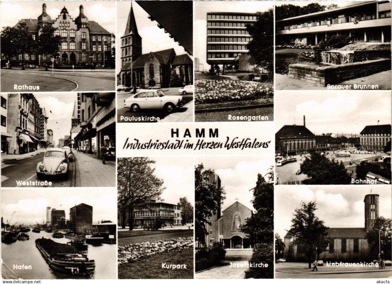 CPM AK HAMM SCENES GERMANY (1435944)