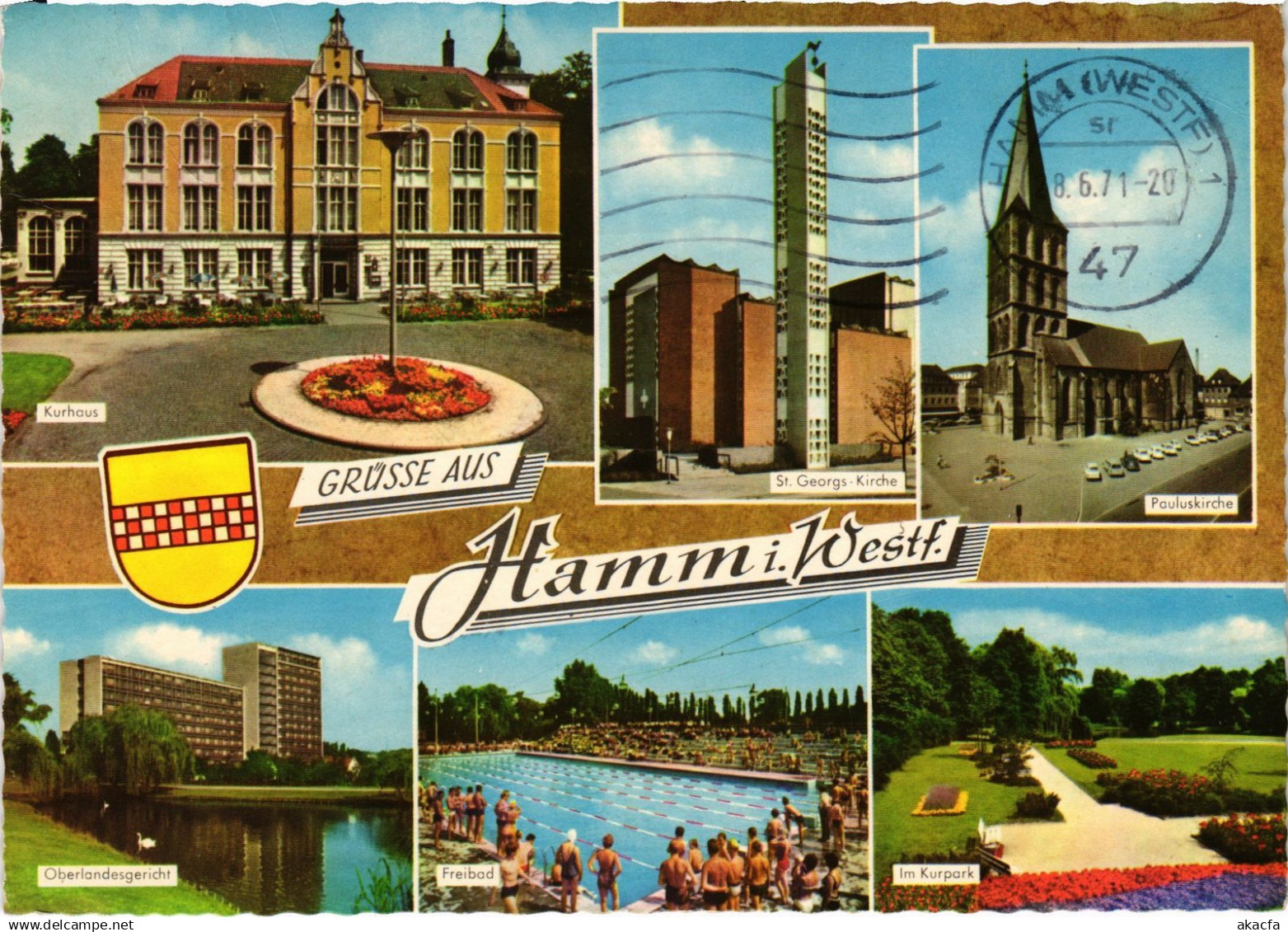 CPM AK HAMM SCENES GERMANY (1435946)