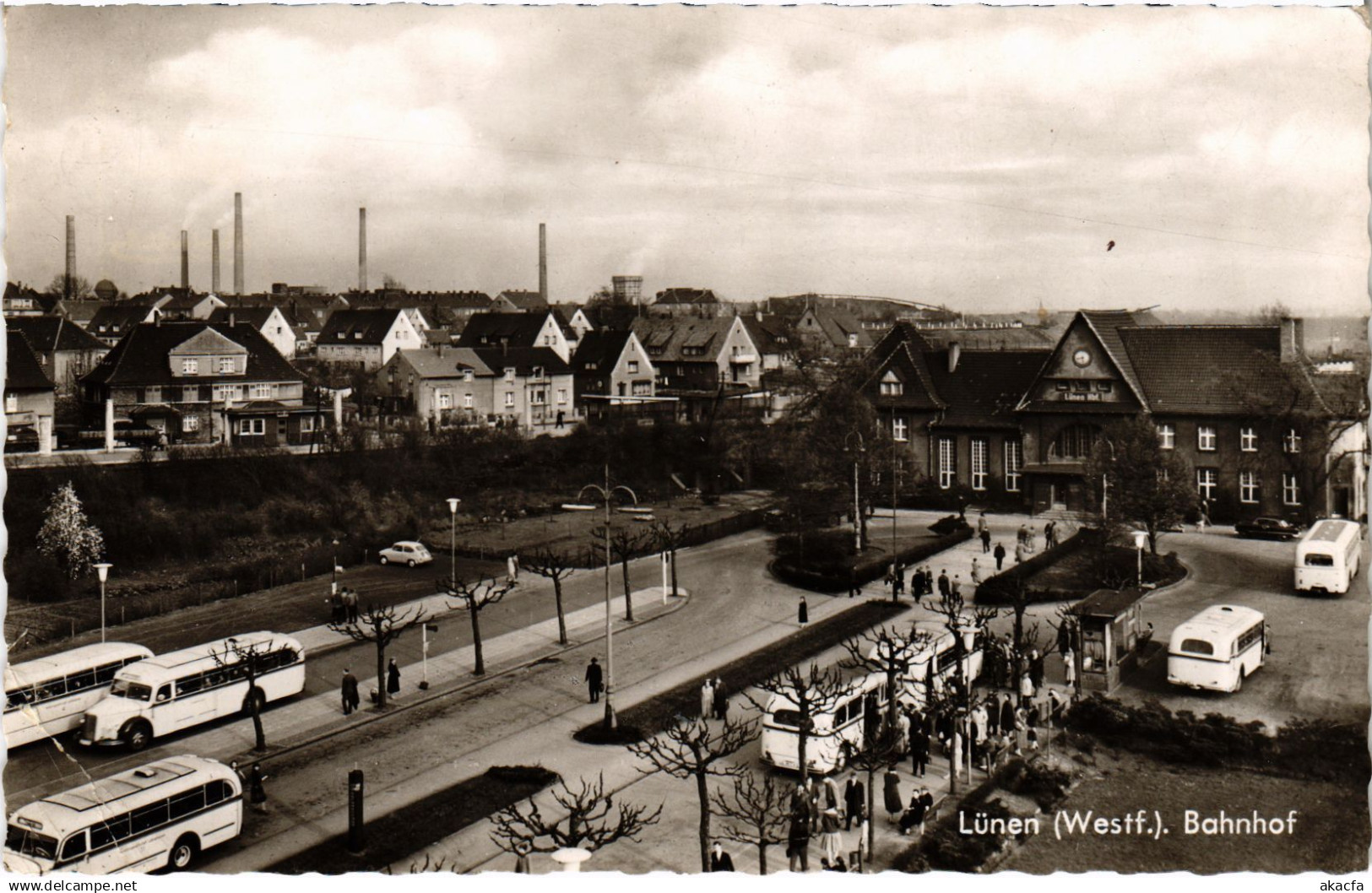 CPM AK LUNEN BAHNHOF GERMANY (1435855)
