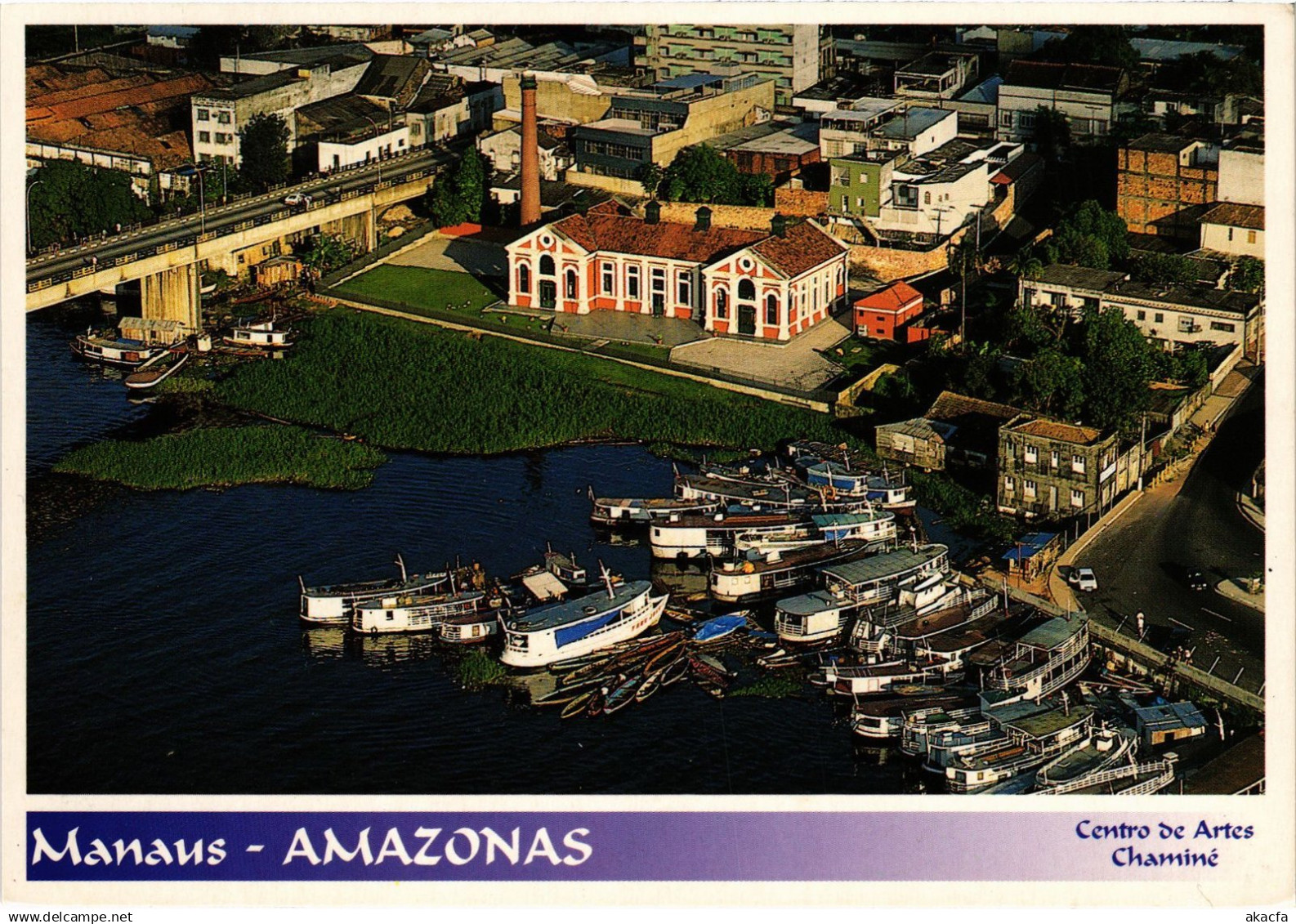 CPM AK Manaus Centro de Artes Chamine BRAZIL (1463431)