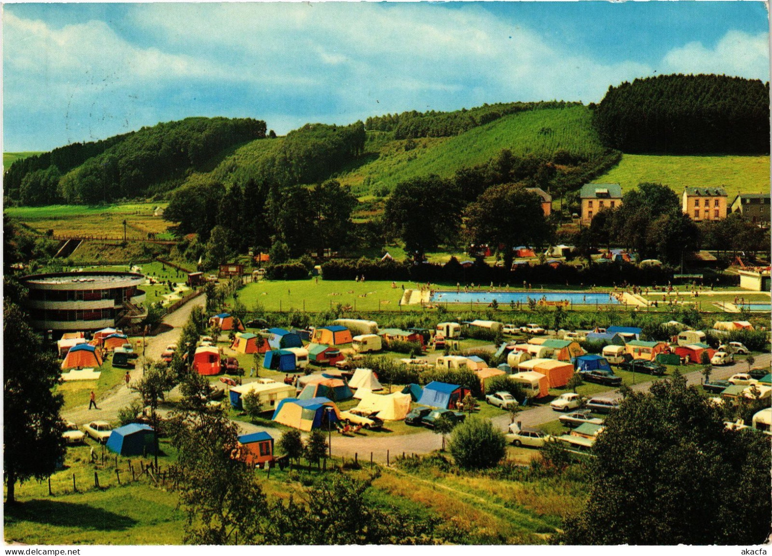 CPM AK Troisvierges piscine chauffee LUXEMBOURG (1495138)