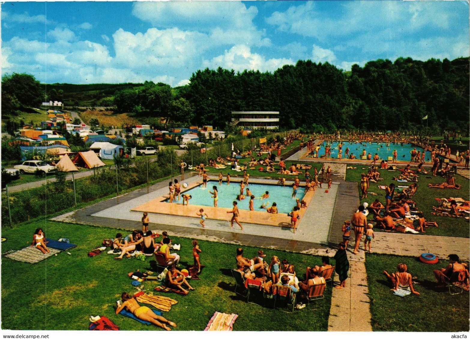 CPM AK Troisvierges piscine chauffee LUXEMBOURG (1496077)