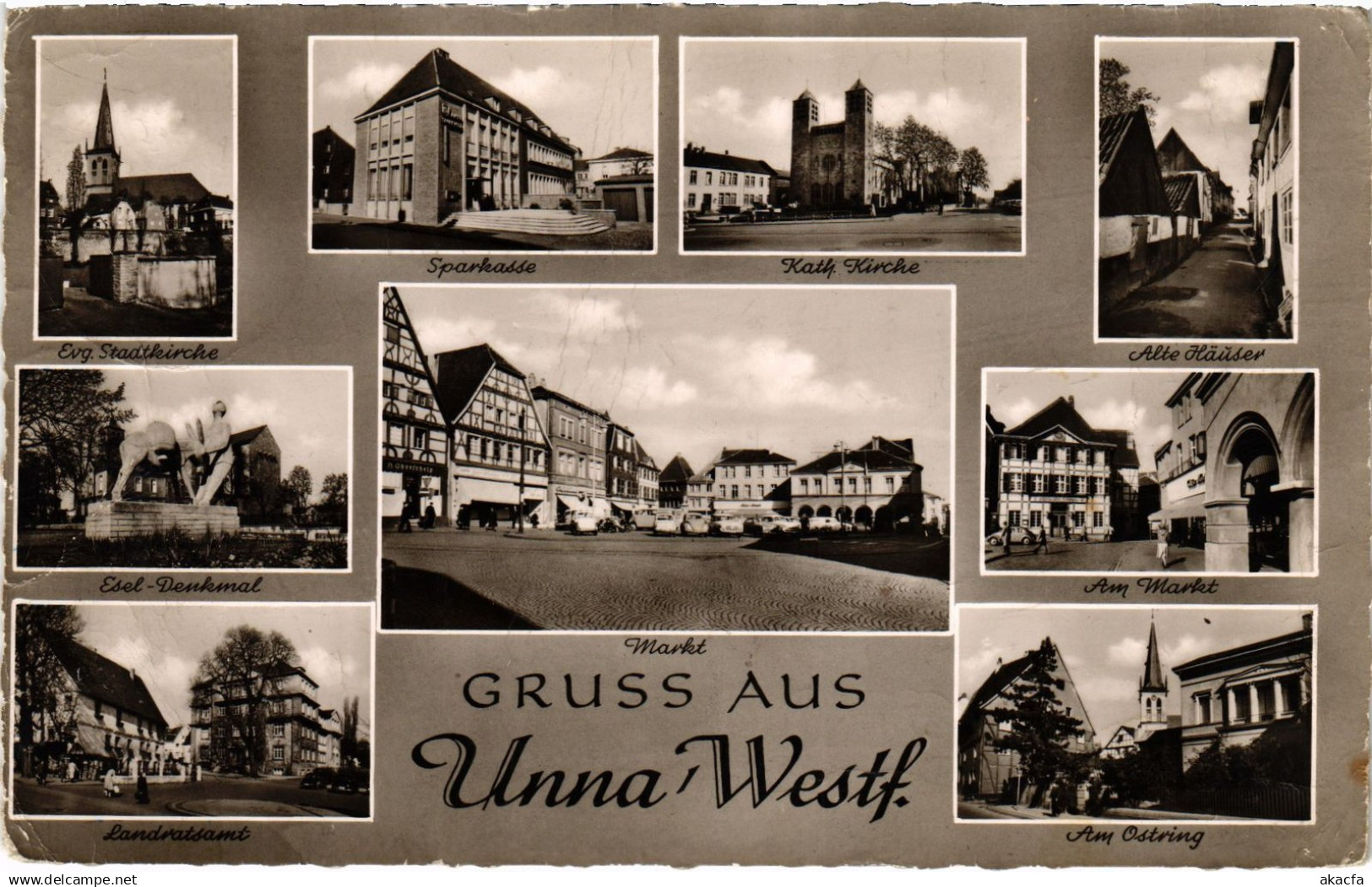 CPM AK UNNA SCENES GERMANY (1436128)