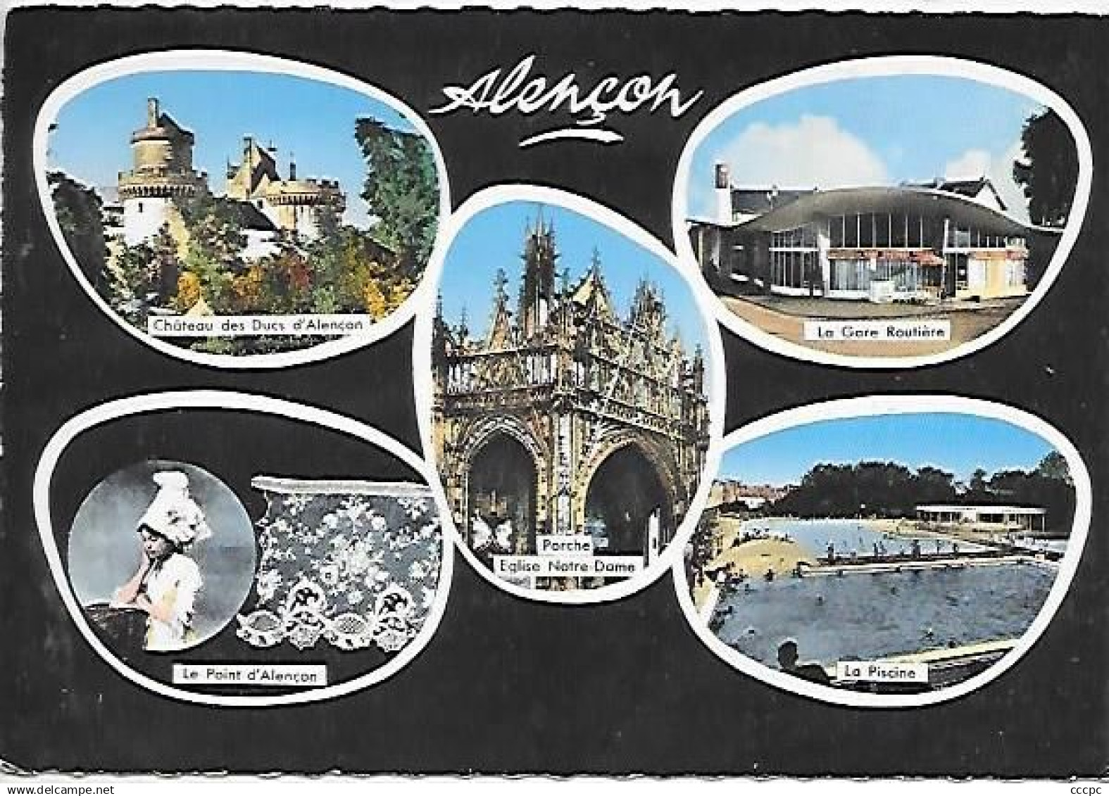 CPM Alençon vues multiples