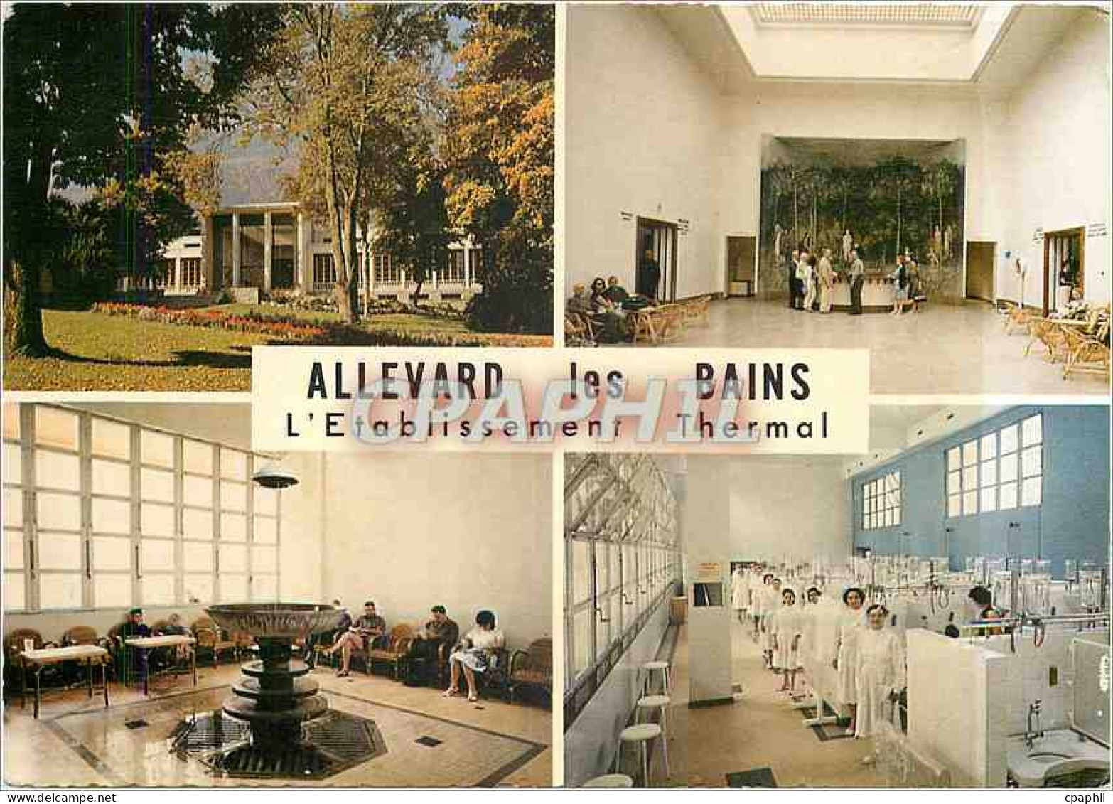 CPM Allevard les Bains Le Nouvel Etablissement Thermal