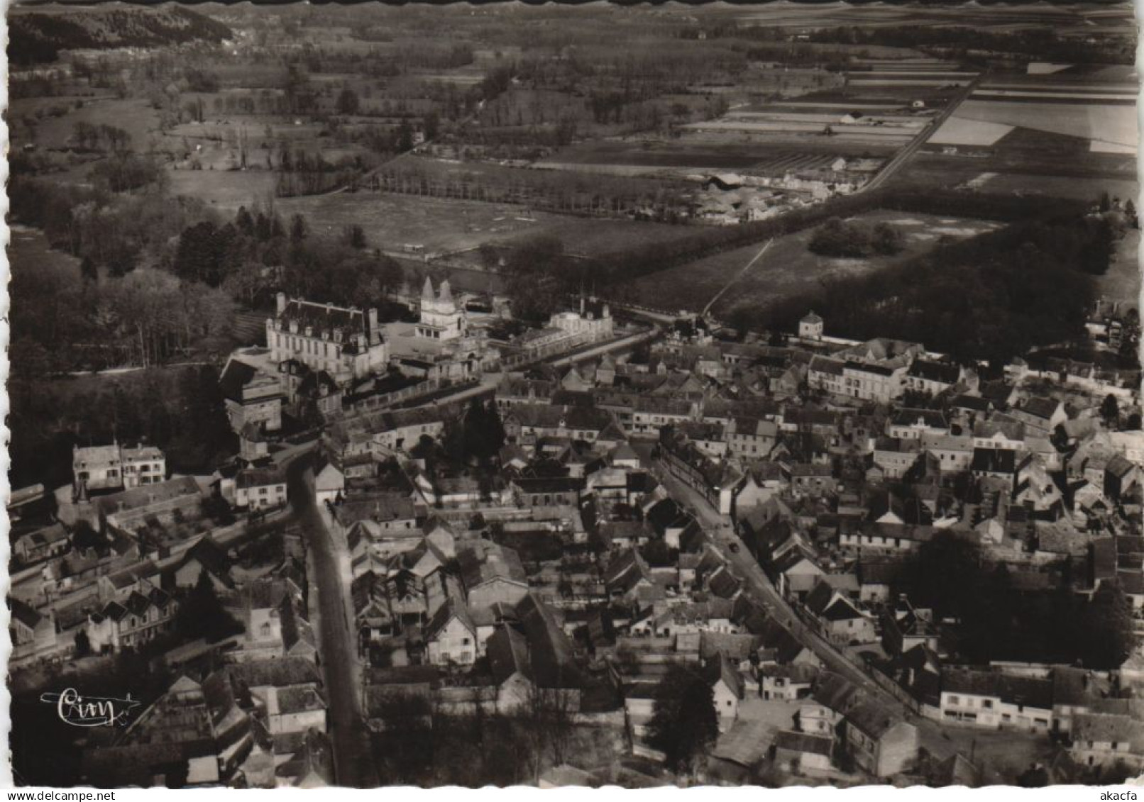 CPM Anet Vue aerienne (16453)
