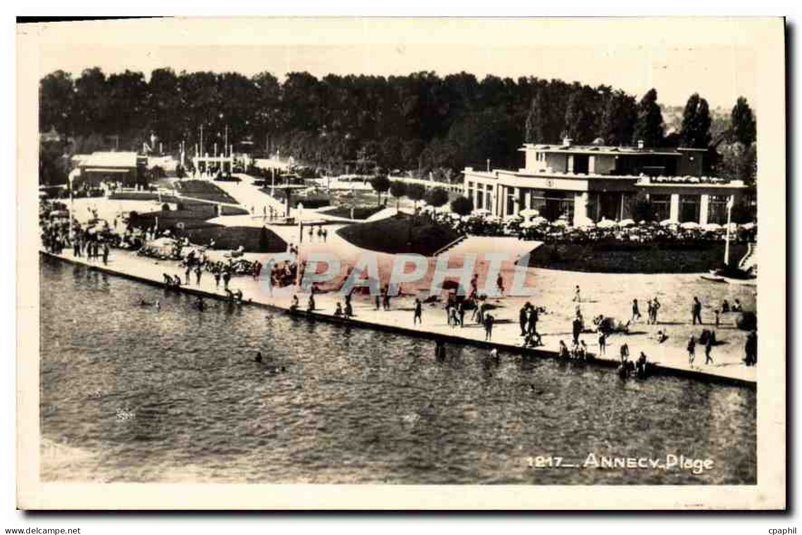 CPM Annecy Plage