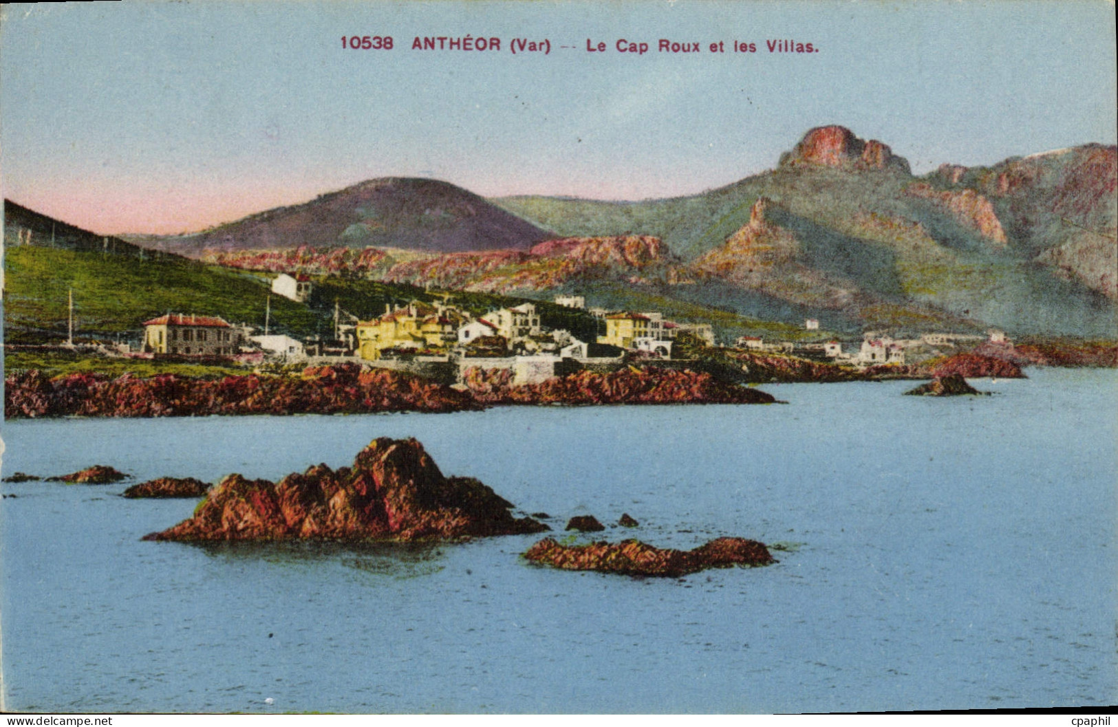 CPM Antheor Le Cap roux Et Les Villas