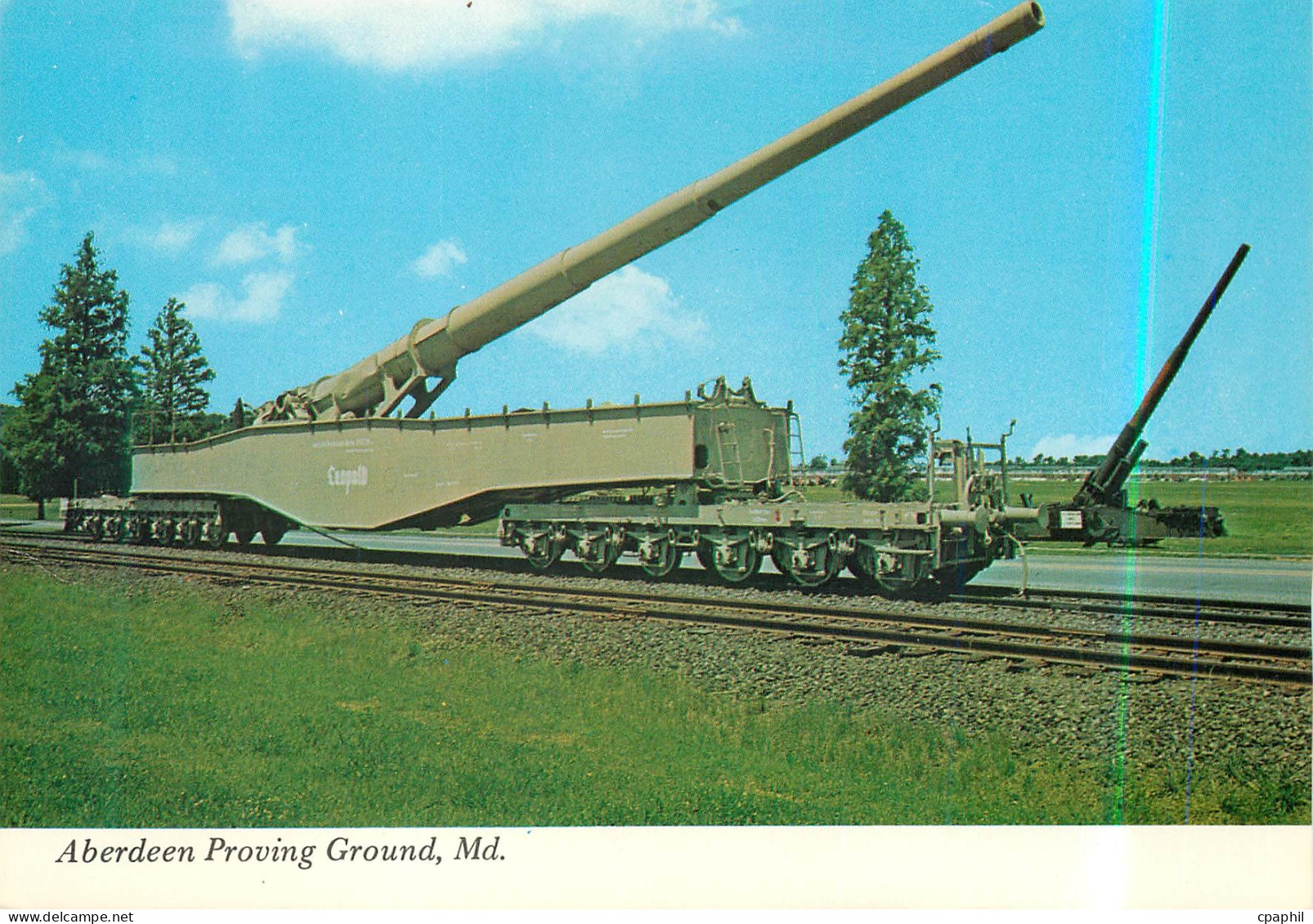 CPM Anzio Annie Aberdeen Proving Ground Md Militaria