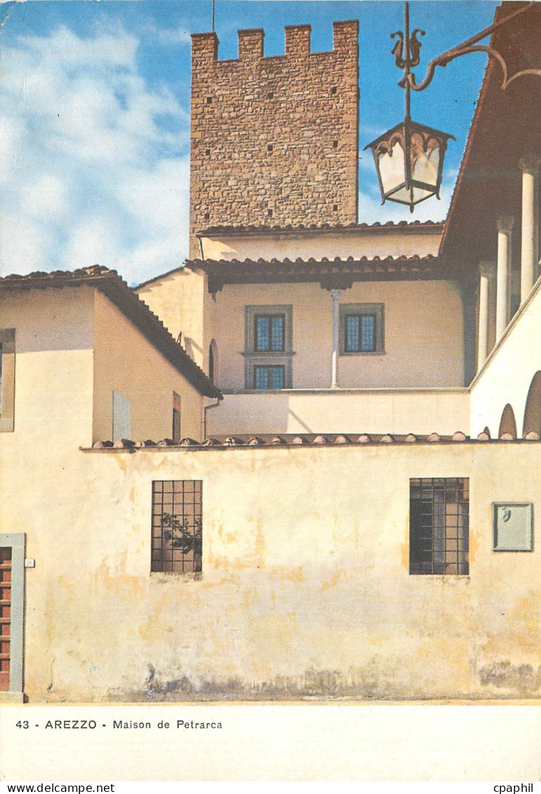 CPM Arezzo Maison de Petrarca