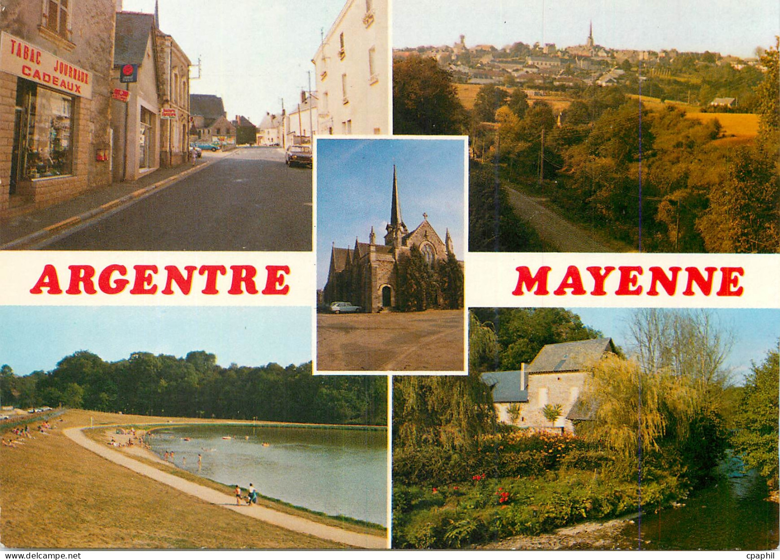 CPM Argentre Mayenne l'Eglise