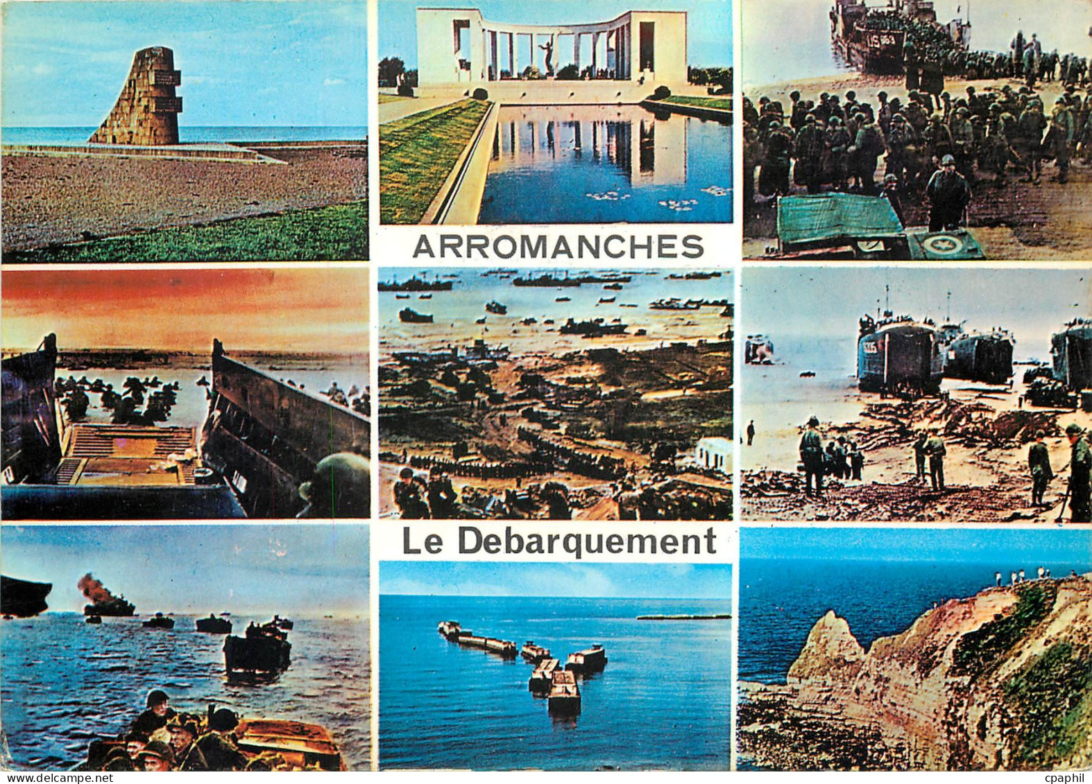 CPM Arromanches Souvenir du Debarquement