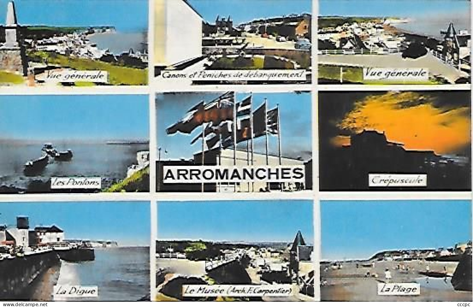 CPM Arromanches vues multiples