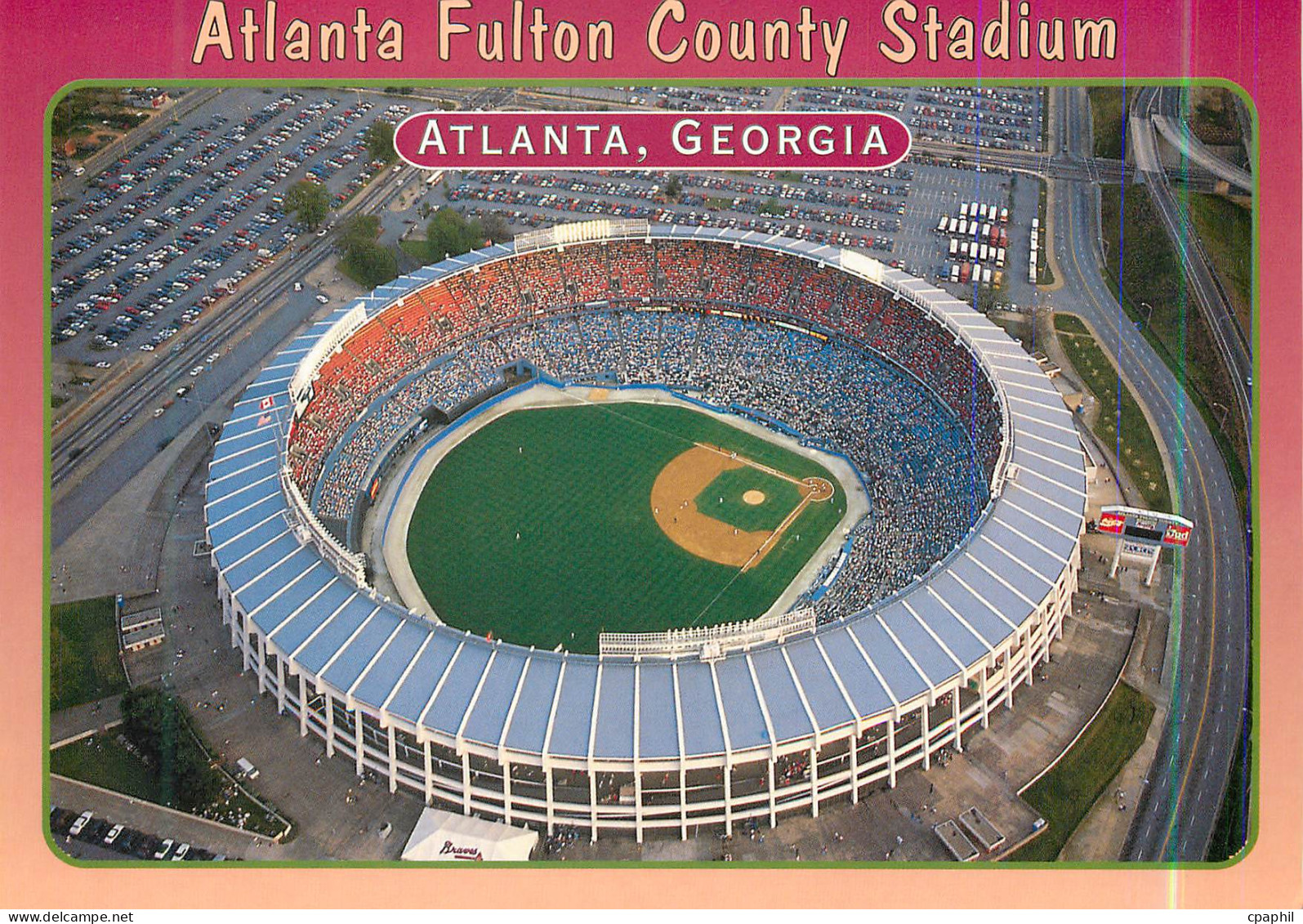 CPM Atlanta Fulton County Stadium Atlanta Georgia Baseball
