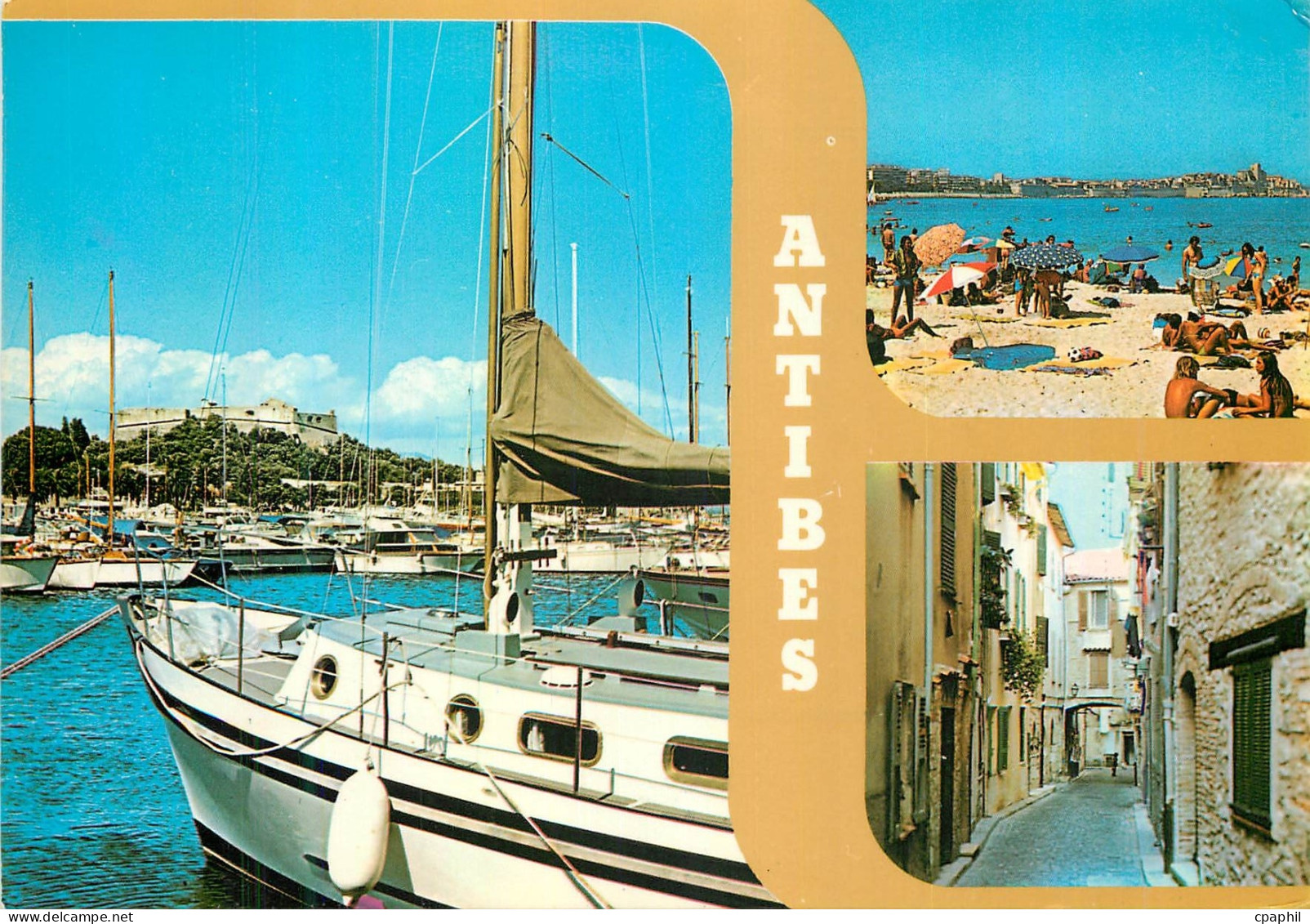 CPM Au Soleil de La Cote d'Azur Antibes