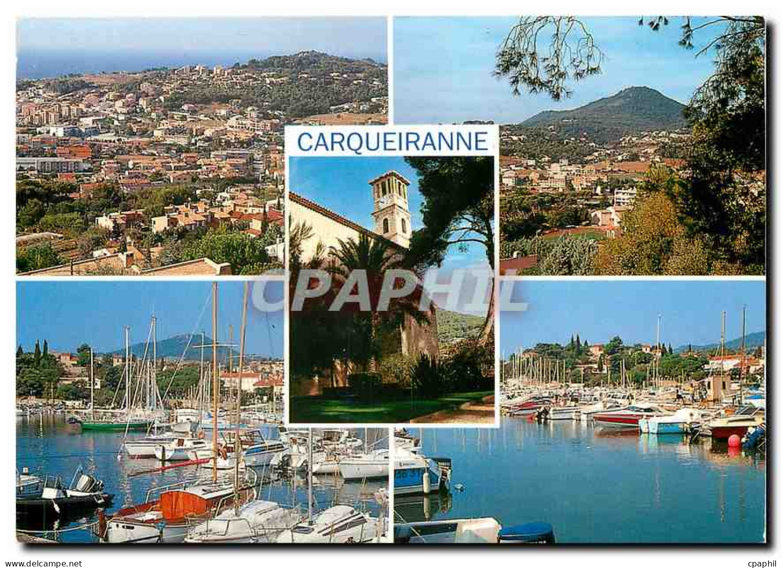 CPM Au soleil de la Cote d'Azur Carqueiranne Var