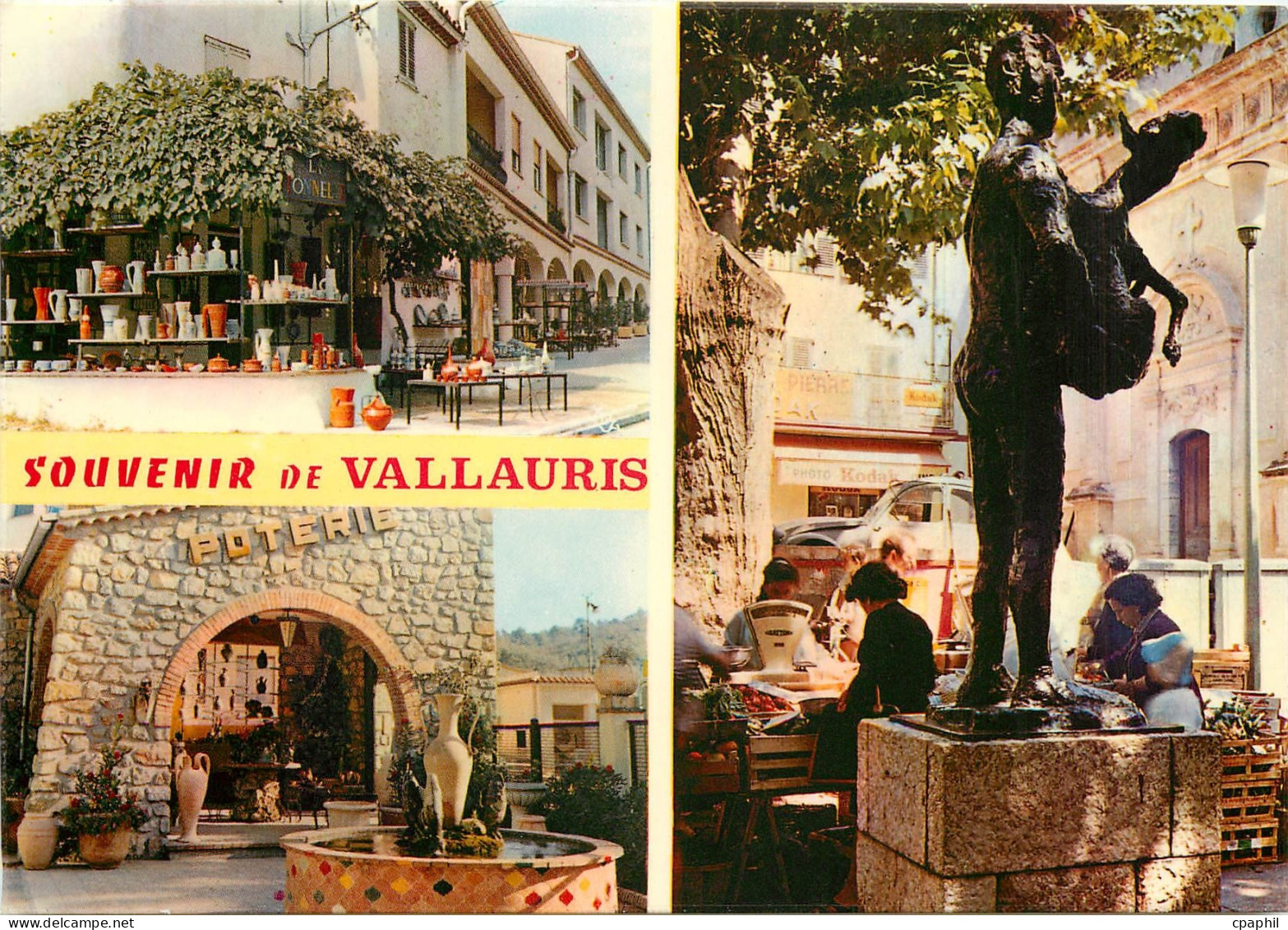 CPM Au soleil de la Cote d'Azur Vallauris